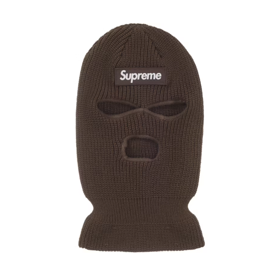 Supreme Box Logo Balaclava Dark Olive