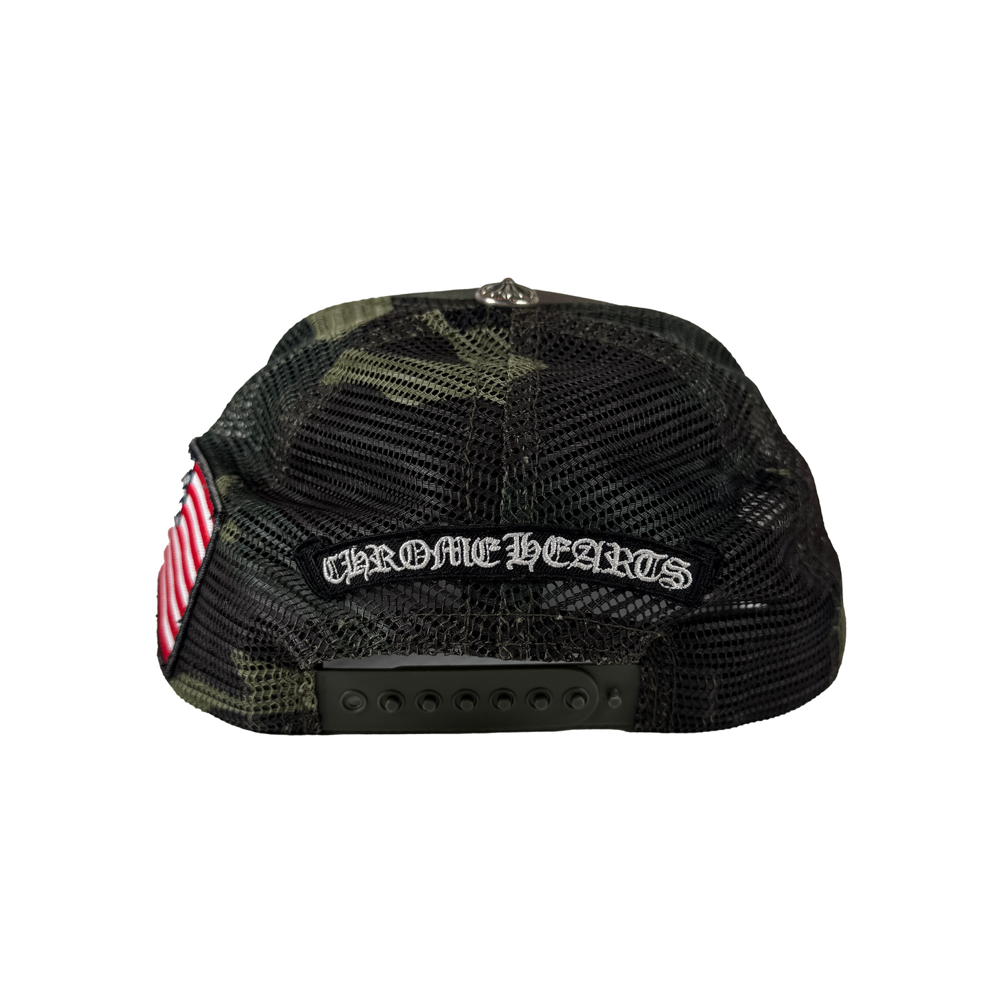 Chrome Hearts The Heroes Project Trucker Hat Camo [USED]