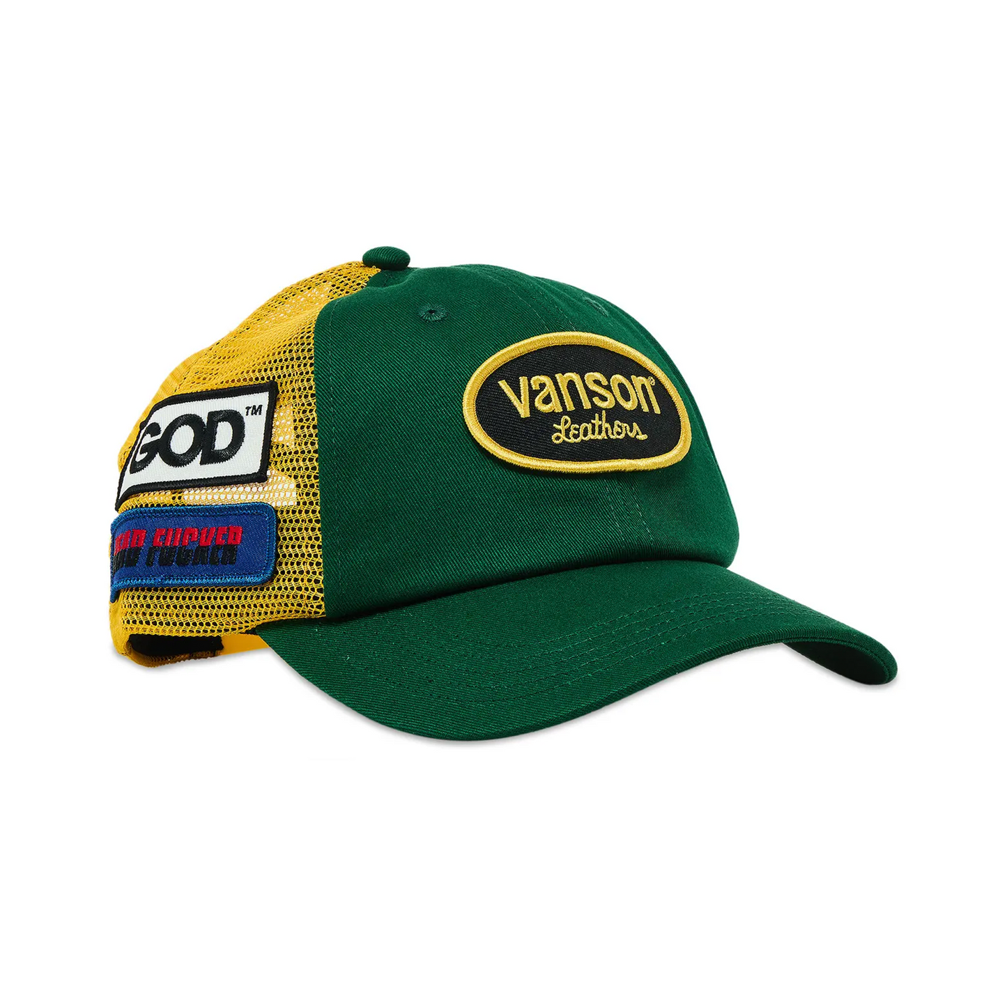 Supreme Hysteric Glamour Vanson Leather Mesh Back 6-Panel
