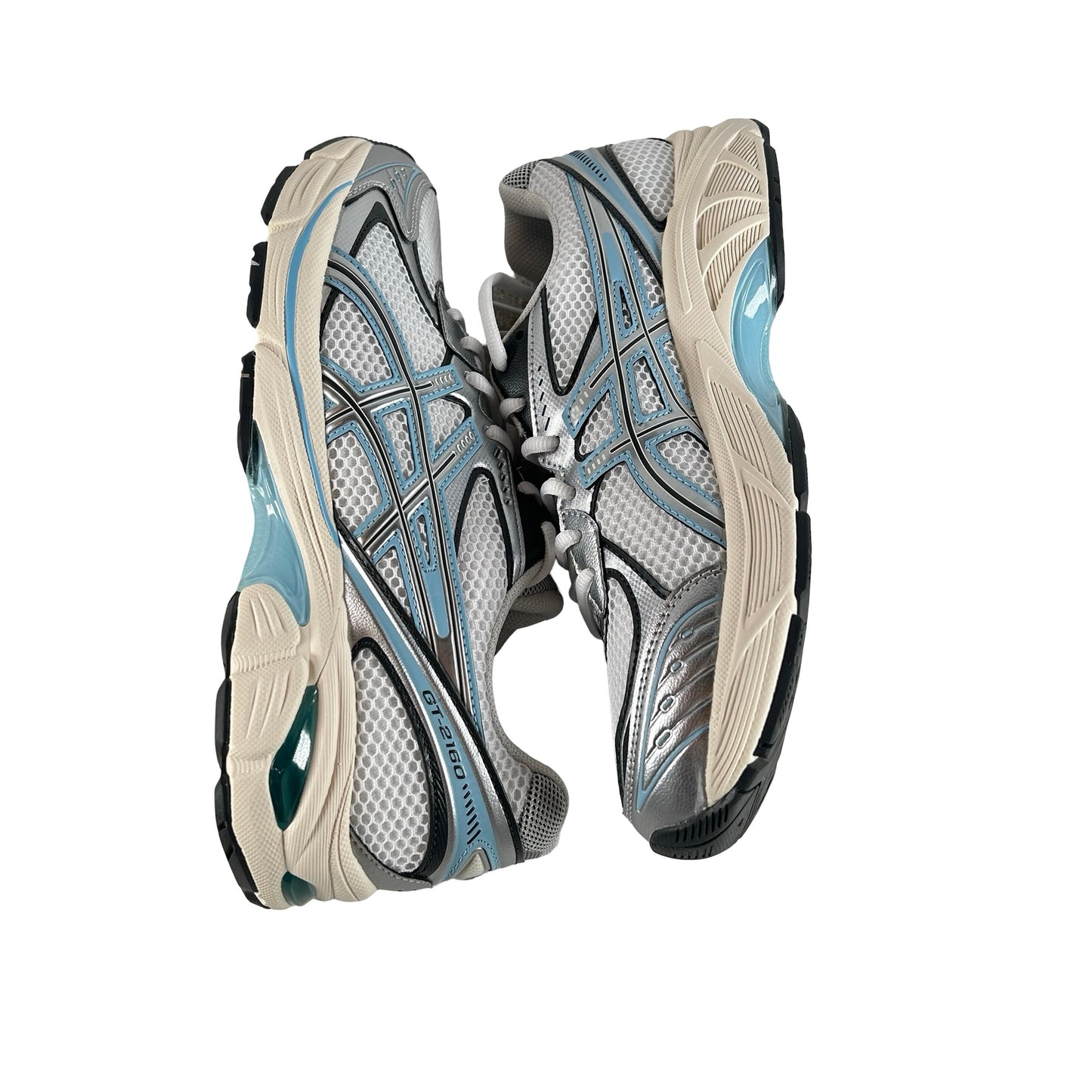 1203A544 101 ASICS GT-2160 White Pure Silver [USED] - 9.5 M (Used)