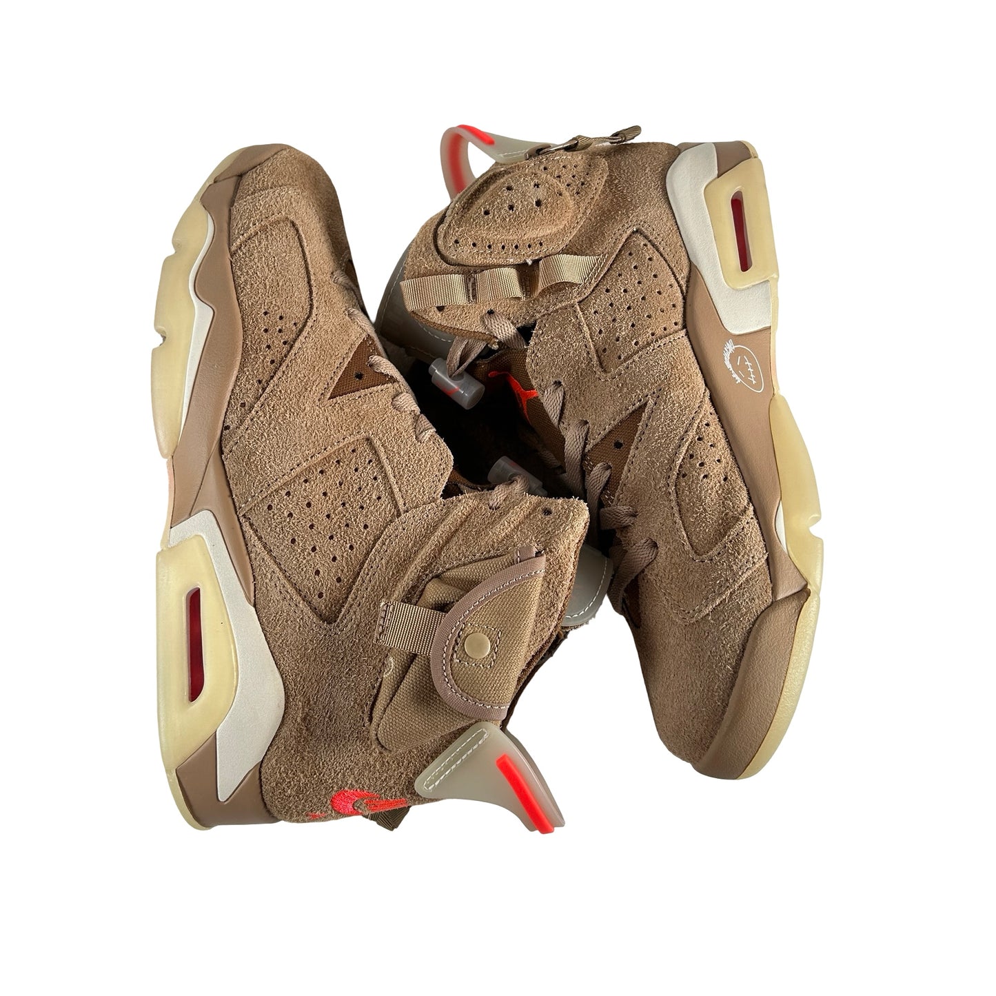 DH0690 200 Jordan 6 Retro Travis Scott British Khaki [USED] - 8 M (Used3)