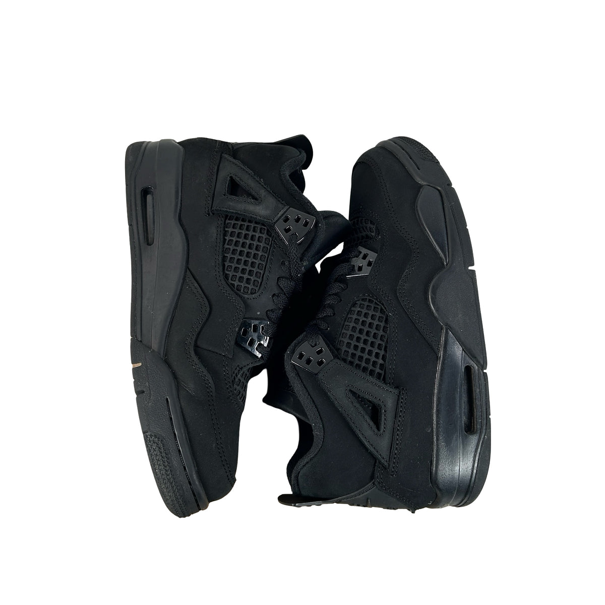 IB4171 010 Jordan 4 Retro Black Cat (2025) (GS) [USED] - 5.5 Y (Used) (No Box2)