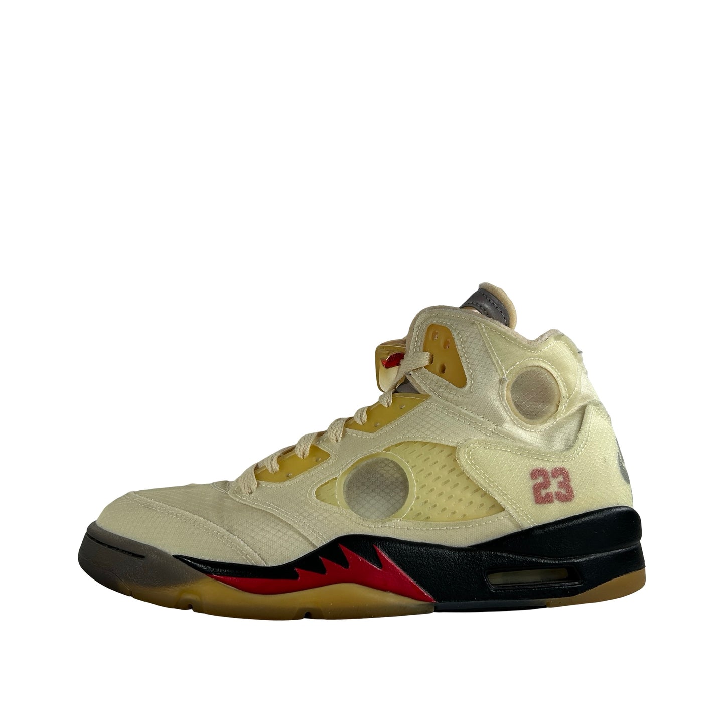 DH8565 100 Jordan 5 Off-White Sail [USED] - 9.5 M (Used4)