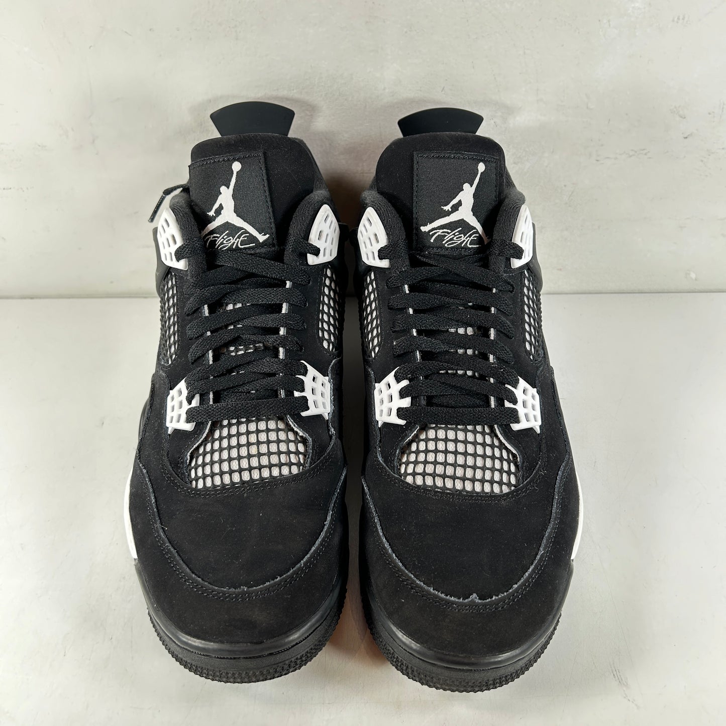 FQ8138 001 Air Jordan 4 Retro White Thunder [USED] - 12 M (Used)