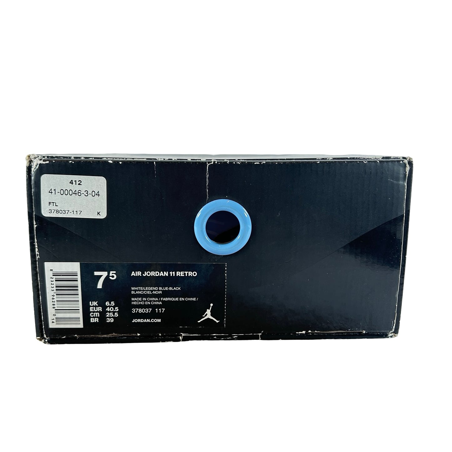 378037 117 Jordan 11 Retro Legend Blue (2014) [USED] - 7.5 M (Used)