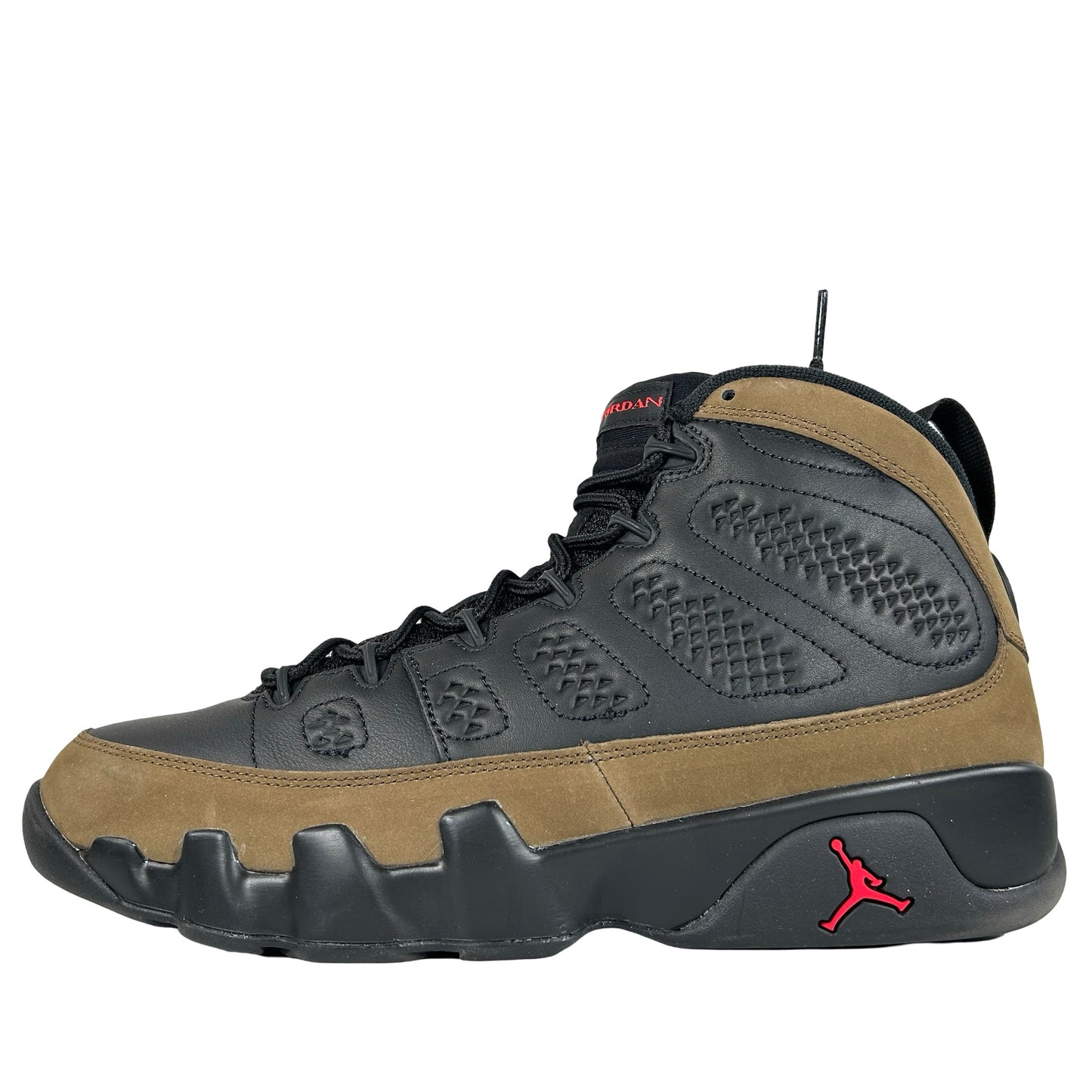 HV4794 030 Air Jordan 9 Retro Olive (2024) [USED] - 10 M (Used)