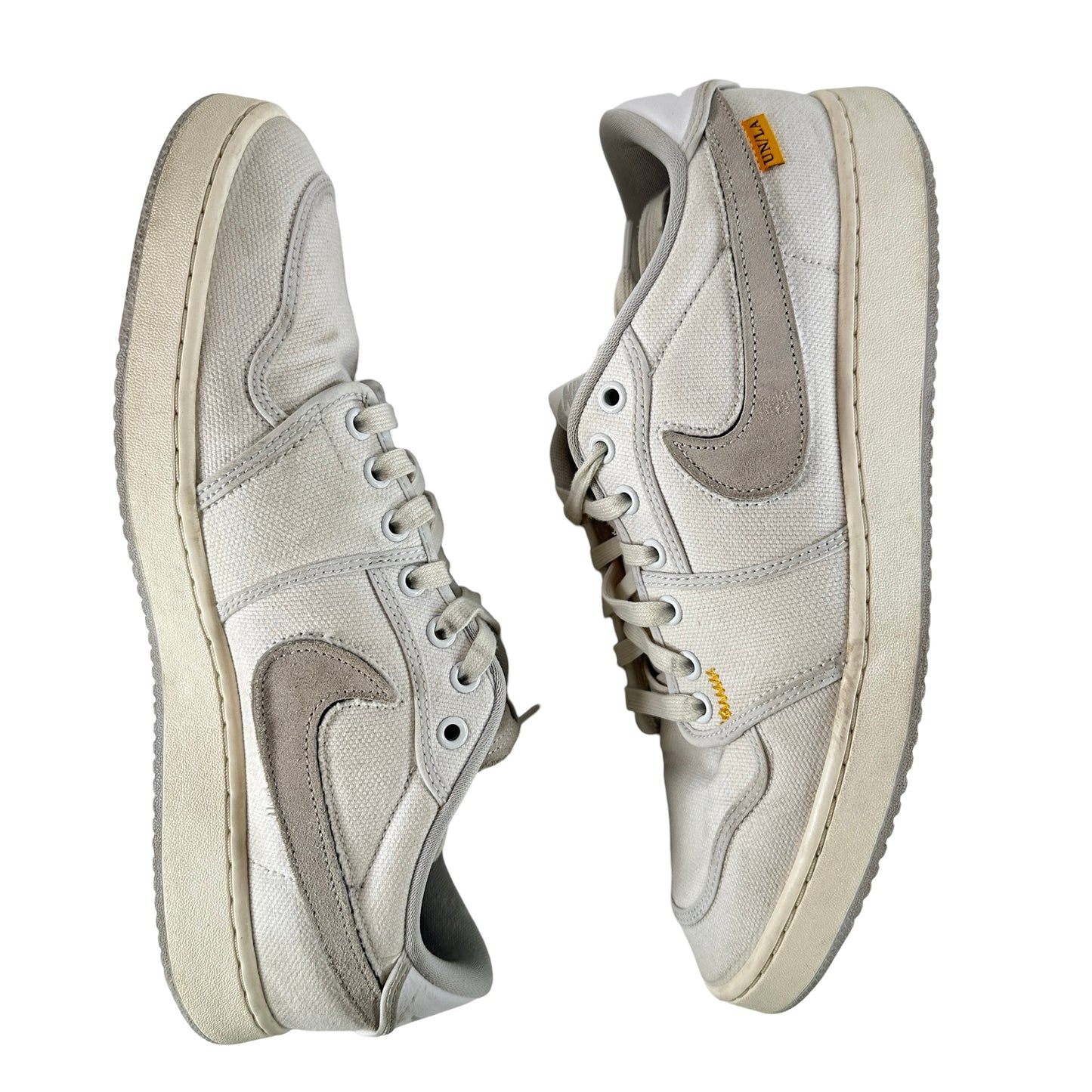 DO8912 101  Jordan 1 Retro AJKO Low SP Union White Canvas [USED] - 12.5 M (Used)