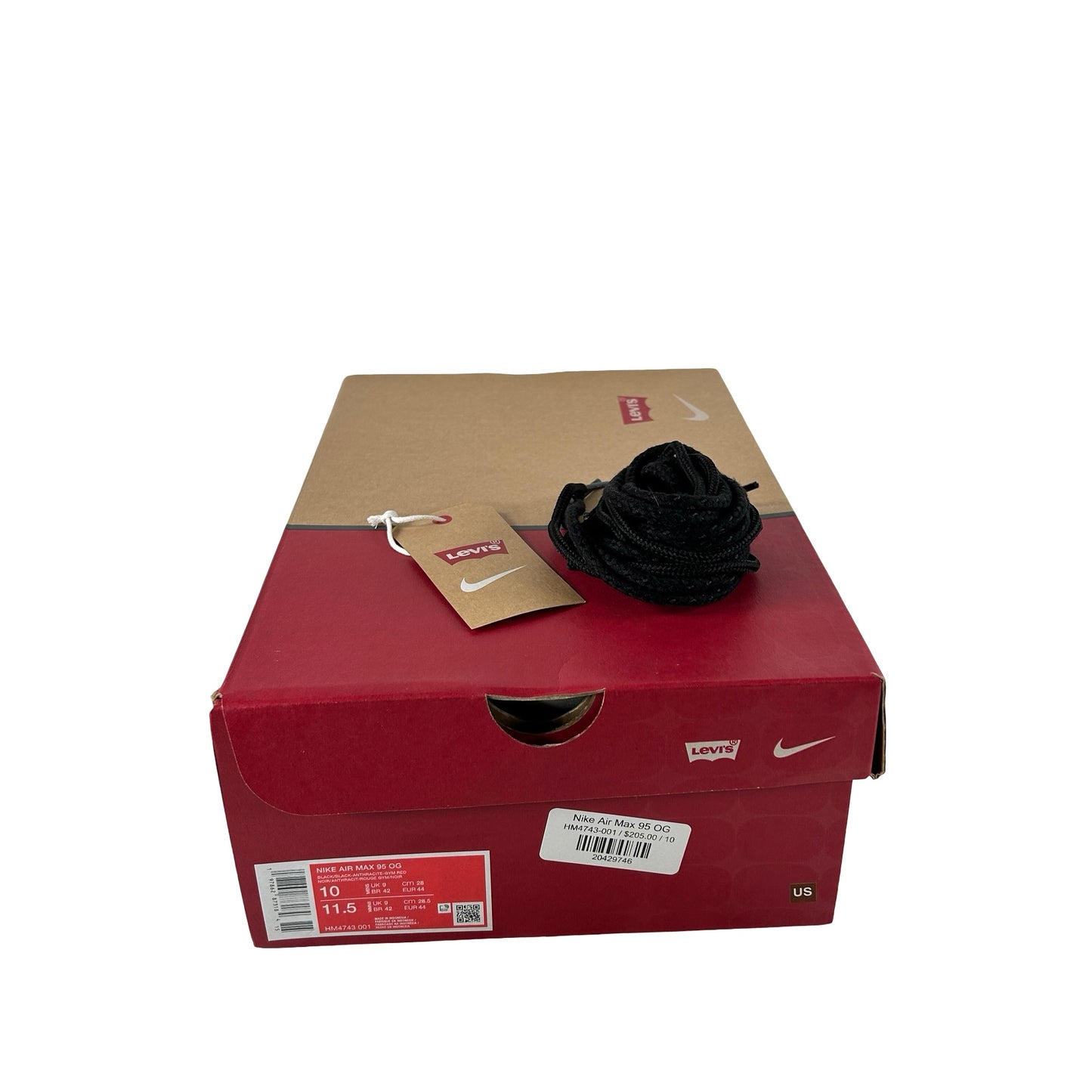HM4743 001 Nike Air Max 95 OG Levis Black [USED] - 10 M (Used)