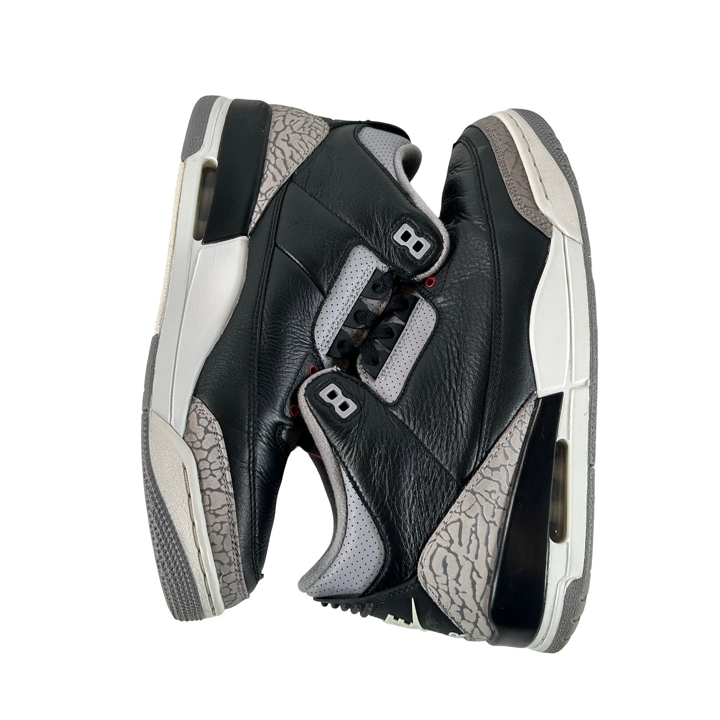 DN3707 010 Jordan 3 Retro Black Cement Reimagined (2024) [USED] - 9 M (Used4) (No Box4)