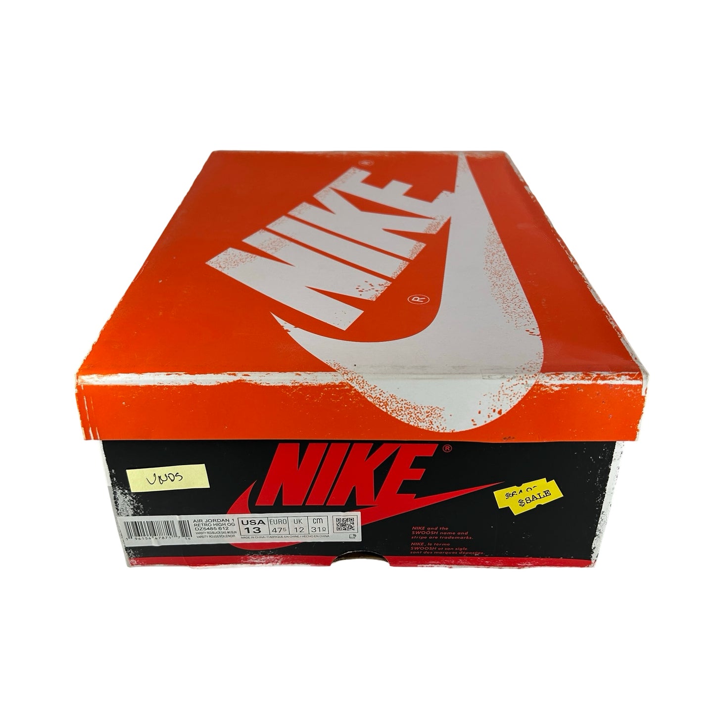 DZ5485 612 Jordan 1 Retro High OG Chicago Lost and Found [USED] - 13 M (VNDS)