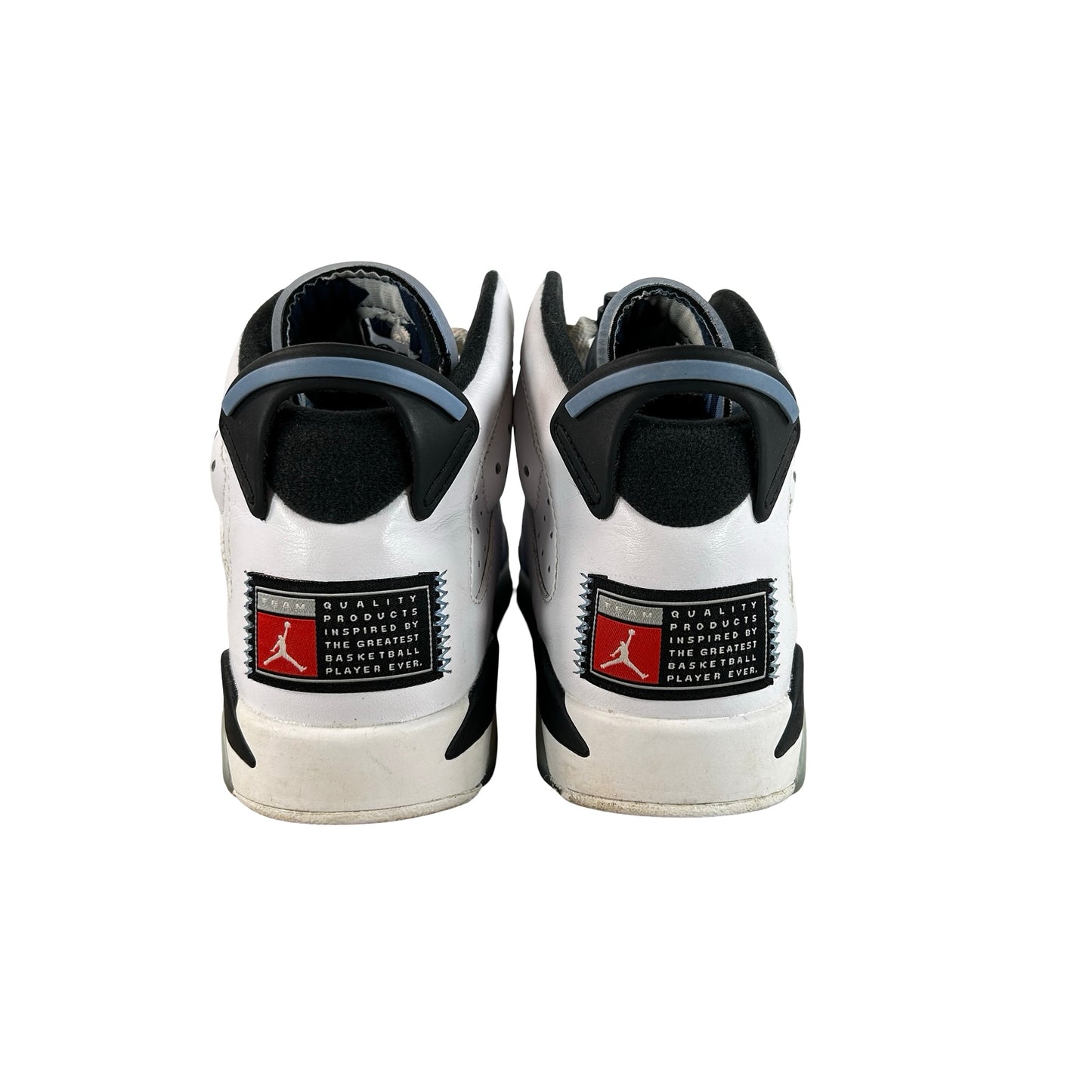 384665 410 Jordan 6 Retro UNC White (GS) [USED] - 5.5 Y (Used)