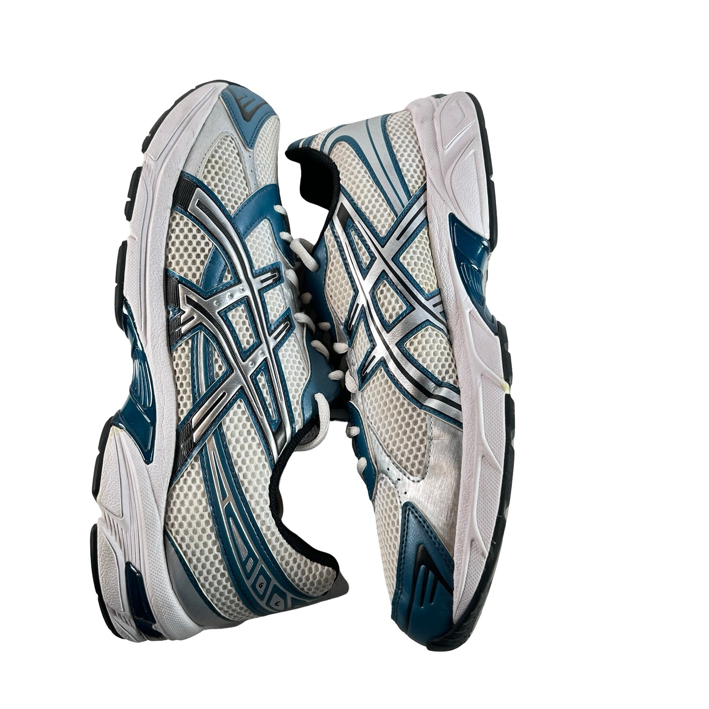 1203A609 103 ASICS Gel-1130 White Restful Teal [USED] - 13 M (Used)