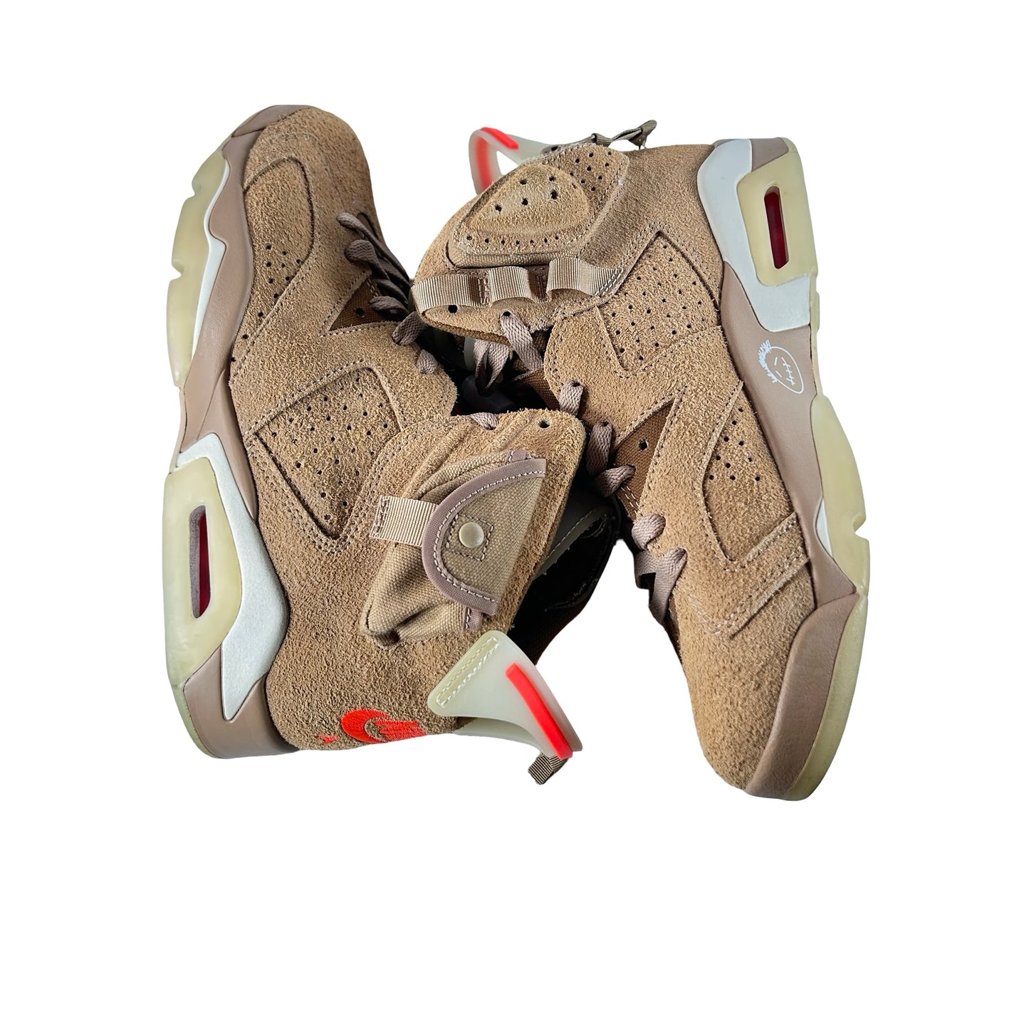DH0690 200 Jordan 6 Retro Travis Scott British Khaki [USED] - 8 M (Used5)