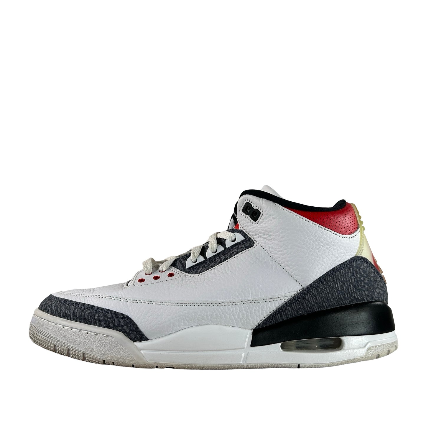 CZ6431 100 Jordan 3 Retro SE Fire Red Denim (2020) [USED] - 13 M (Used) (Replace Box)
