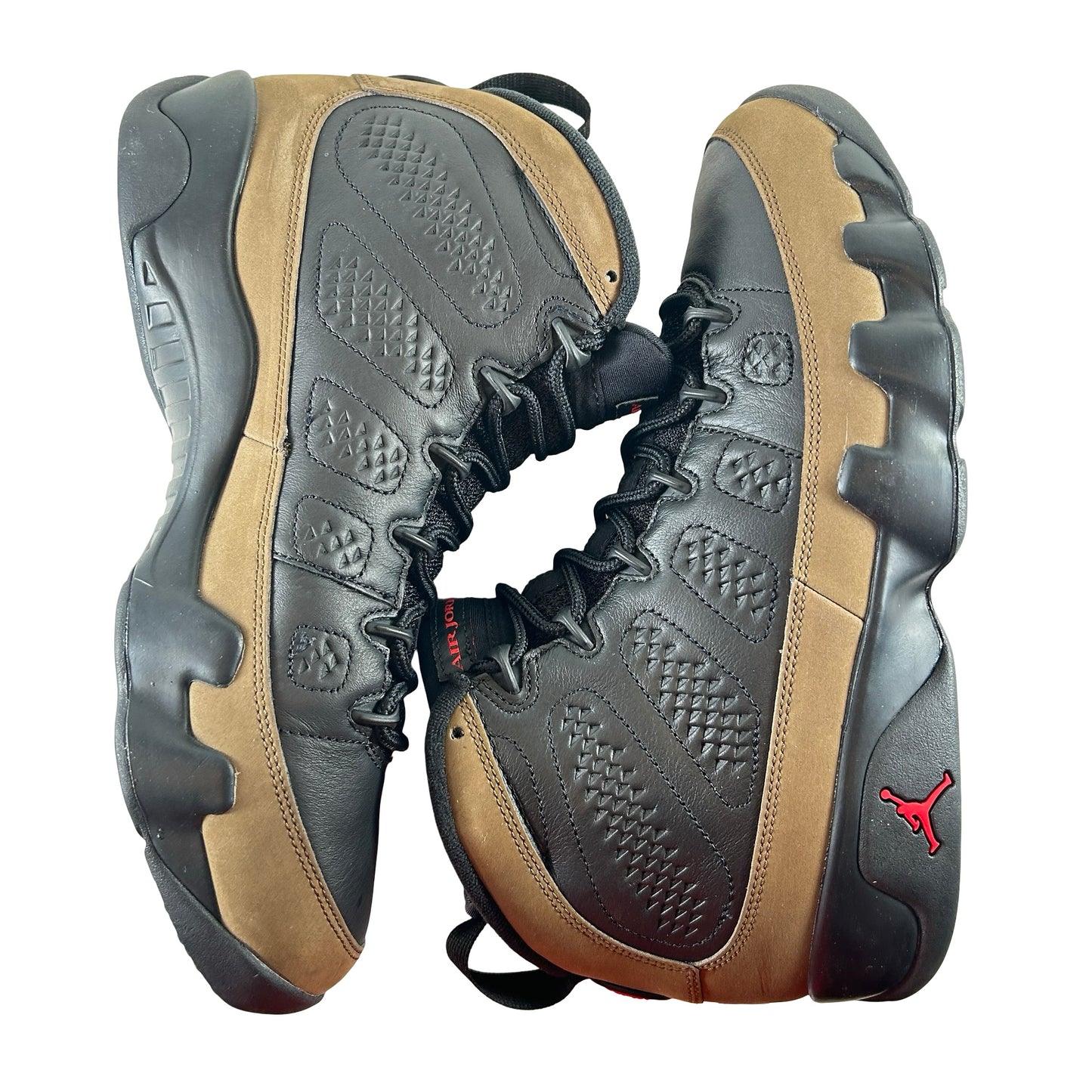 HV4794 030 Air Jordan 9 Retro Olive (2024) [USED] - 10.5 M (Used) (Replace Box)