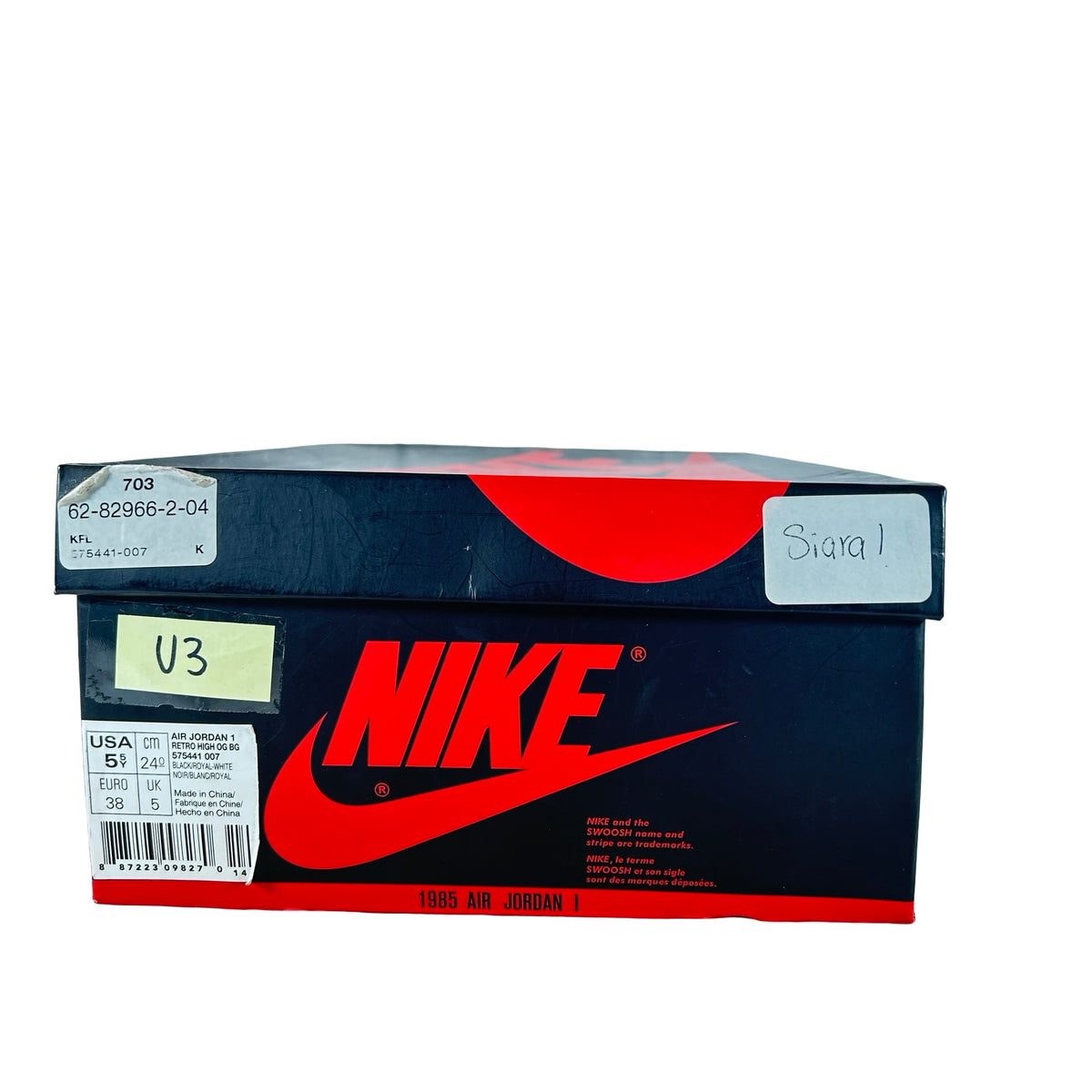 575441 007 Jordan 1 Retro Royal (2017) (GS) [USED] - 5.5 Y (Used3)