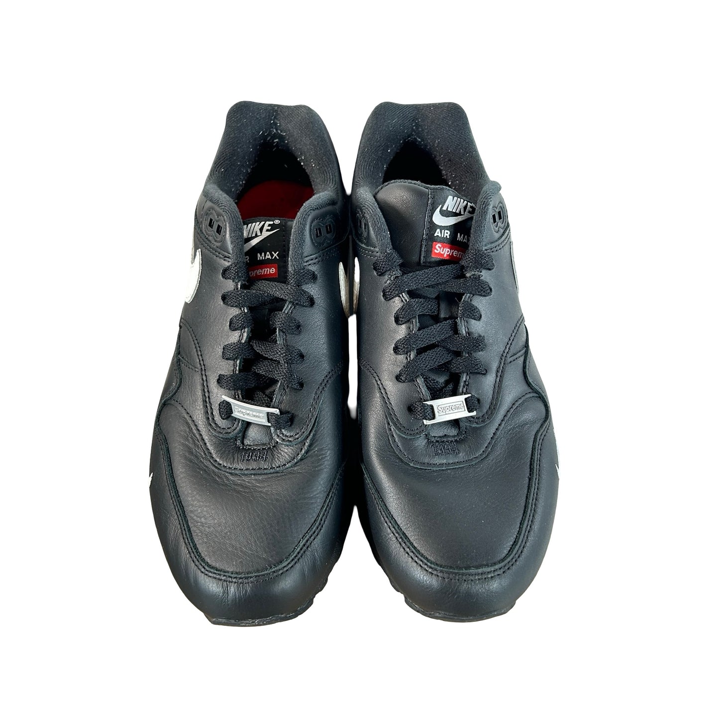 HF8813 001 Nike Air Max 1 '87 SP Supreme Black White [USED] - 8.5 M (Used2)