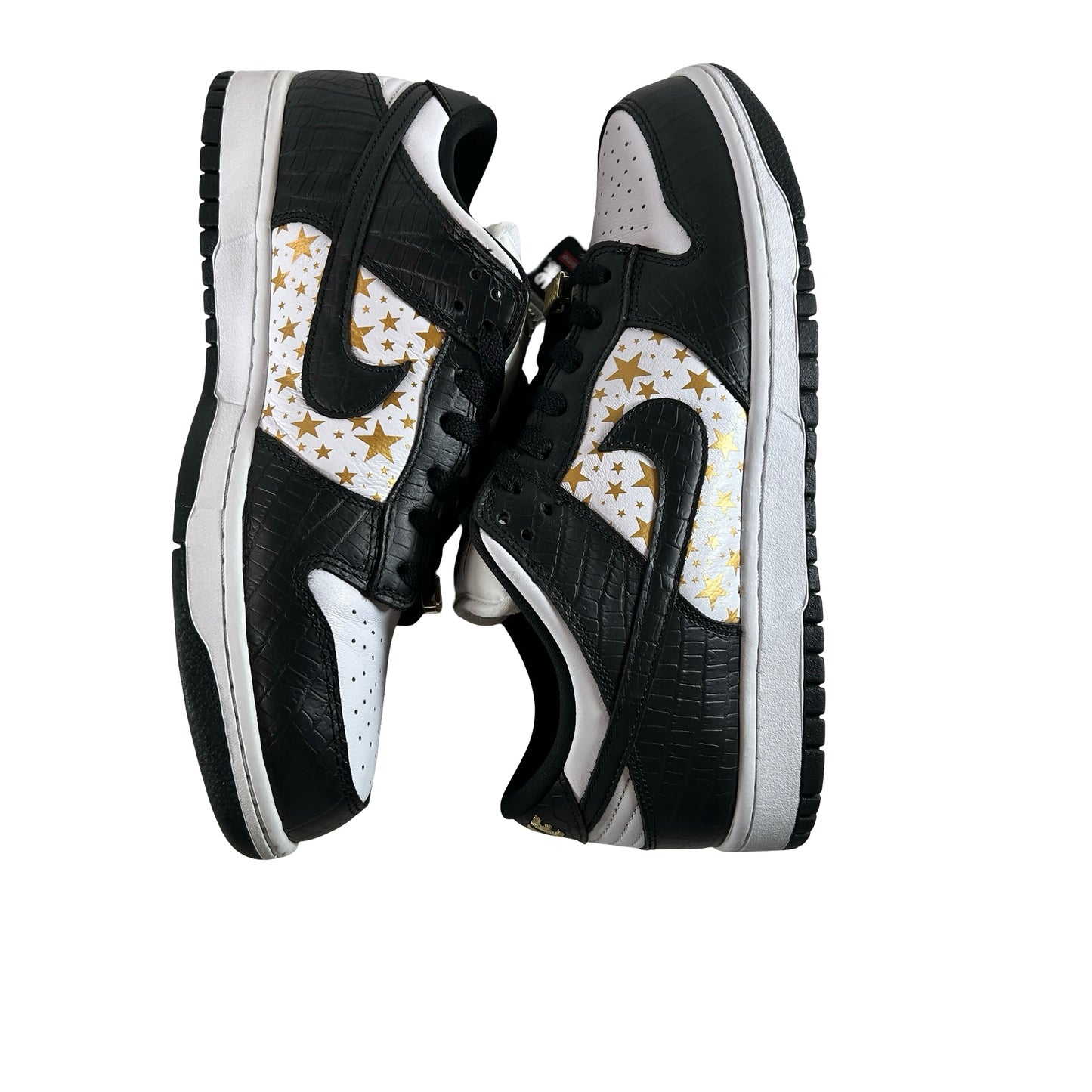 DH3228 102 Dunk SB Low Supreme Black [USED] - 9 M (Used)