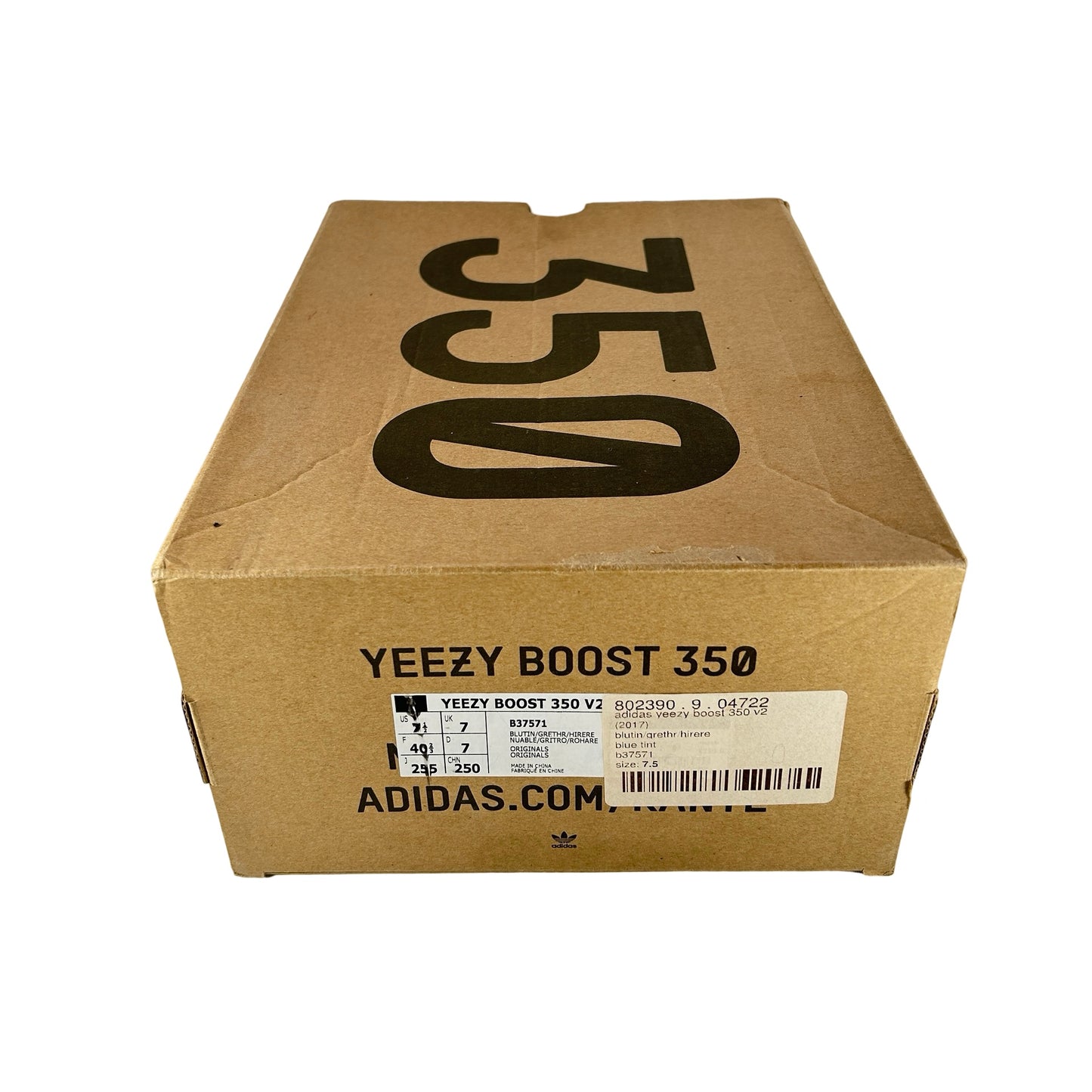 B37571 adidas Yeezy Boost 350 V2 Blue Tint [USED] - 7.5 M (Used)