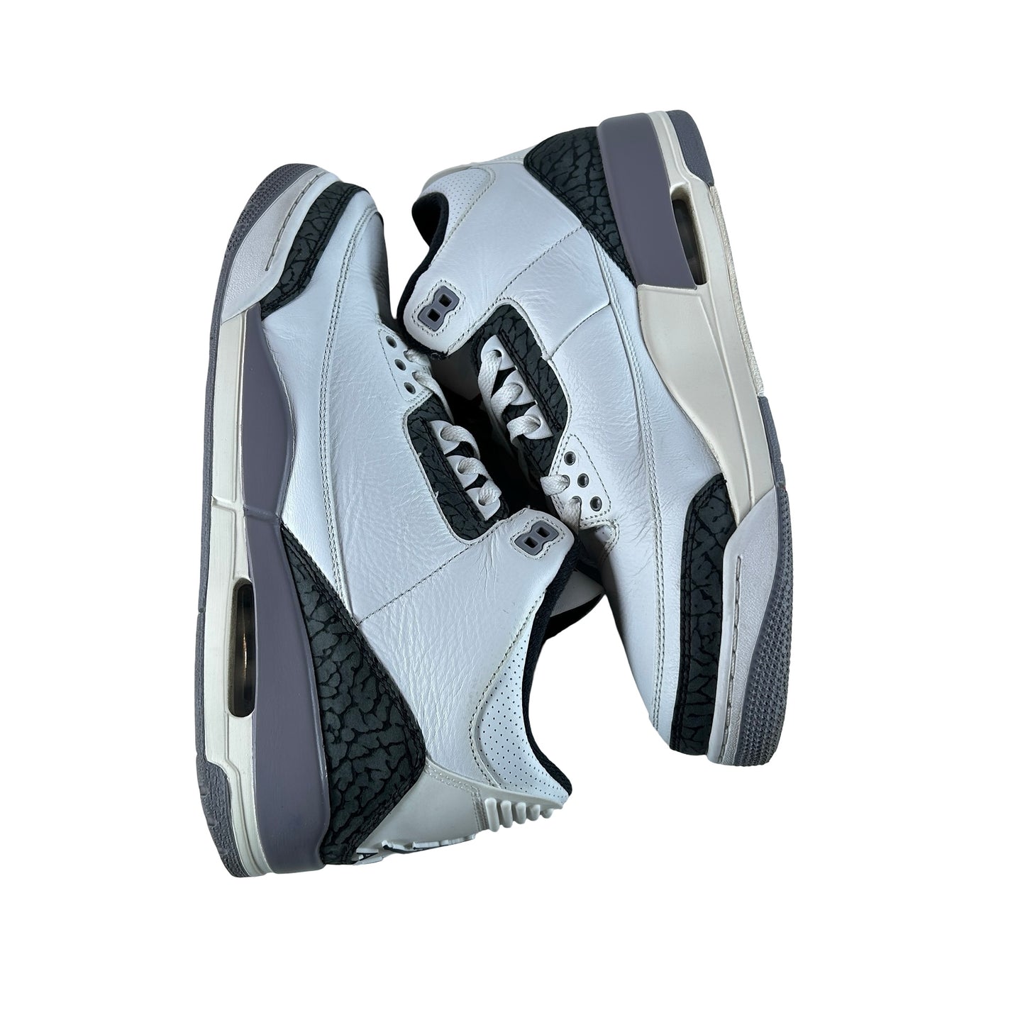 CT8532 106 Jordan 3 Retro Cement Grey [USED] - 12 M (Used)