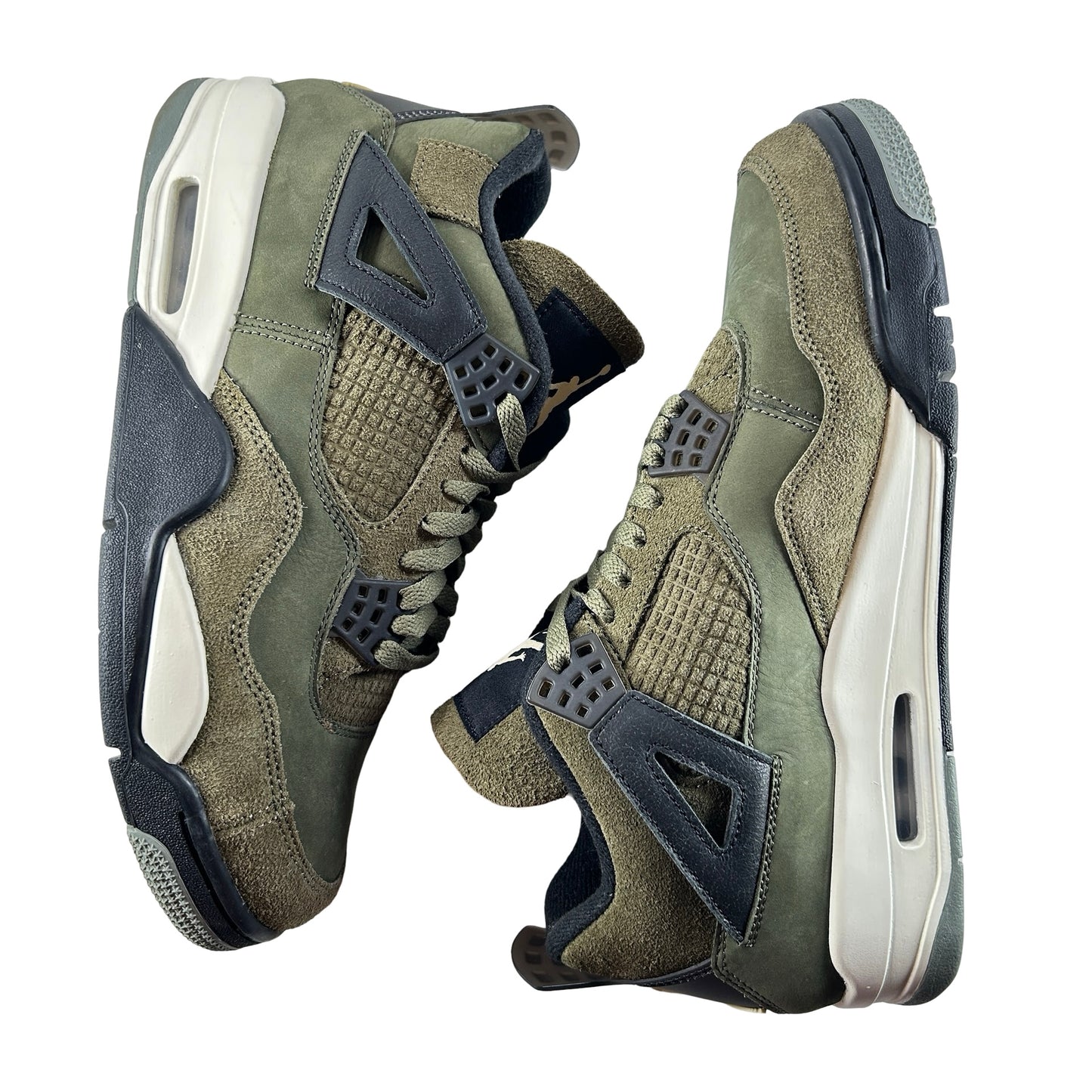 FB9927 200 Air Jordan 4 Craft Medium Olive [USED] - 9.5 M (Used) (No Box)