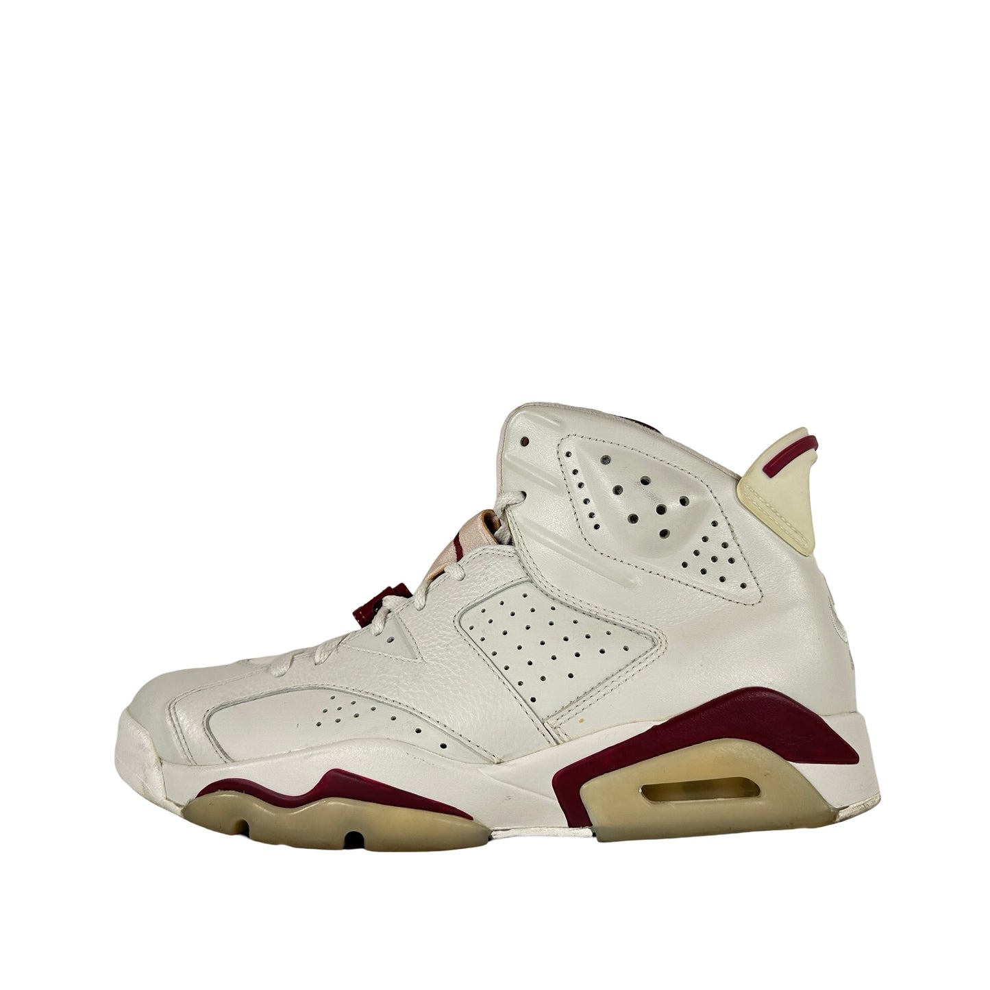 384664 116 Jordan 6 Maroon [USED] - 9.5 M (Used) (No Box)