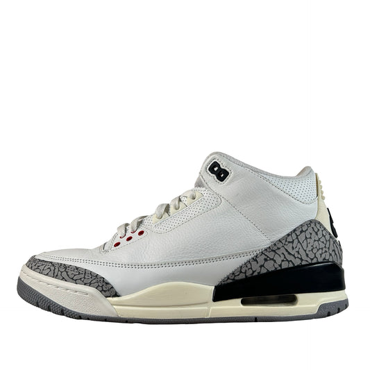 DN3707 100 Jordan 3 Retro White Cement Reimagined [USED] - 10 M (Used25)