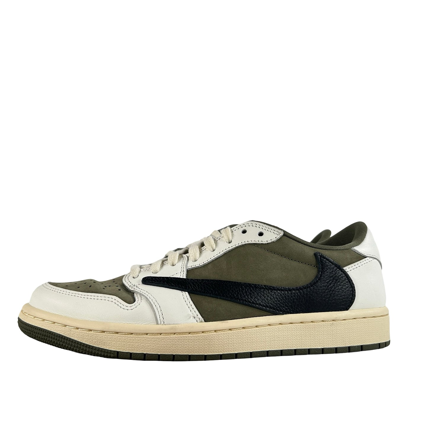 DM7866 200 Jordan 1 Retro Low OG SP Travis Scott Medium Olive [USED] - 9 M (Used5)