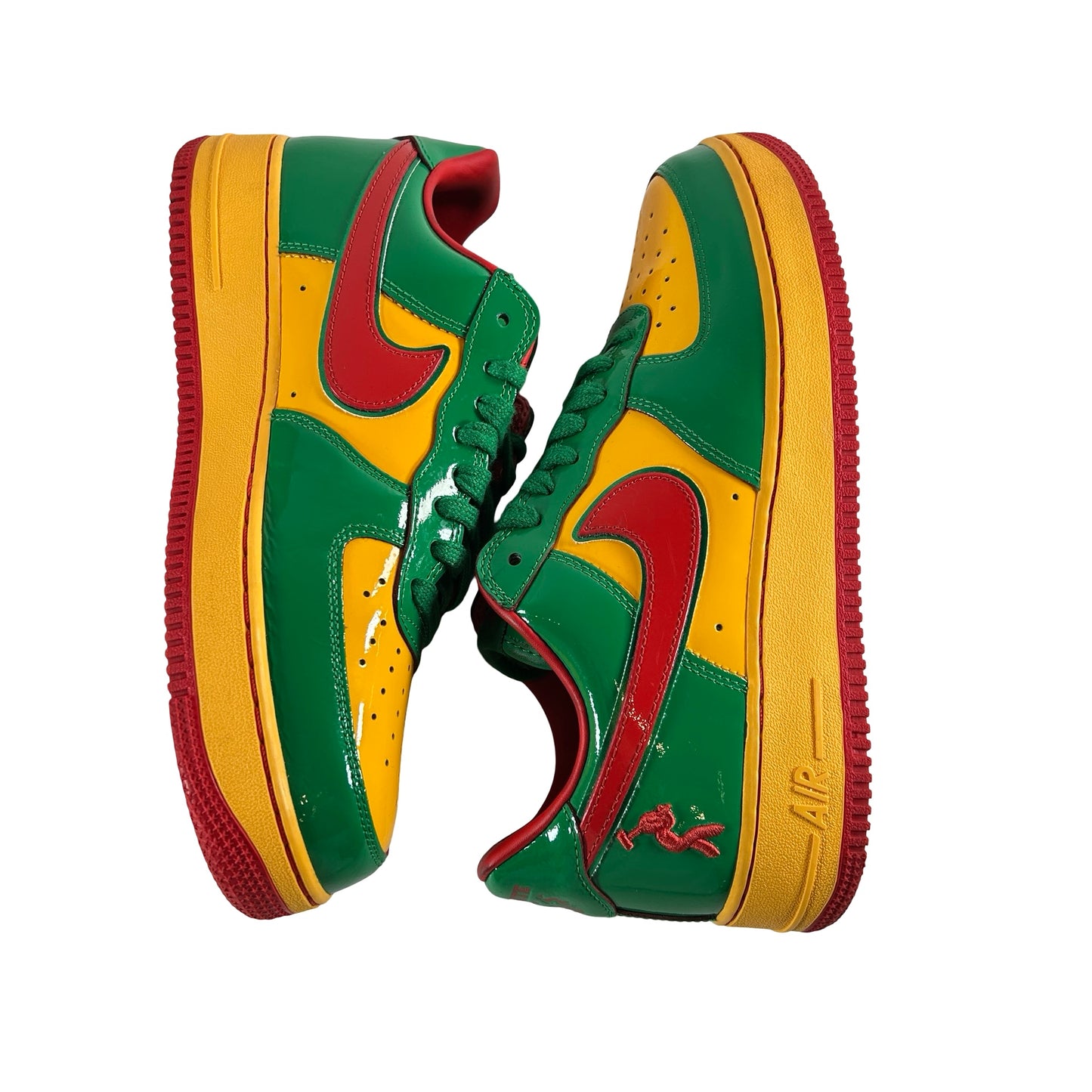 IH4383 300 Nike Air Force 1 Low Lil Yachty Concrete Boys Lucky Green [USED] - 9.5 M (Used)