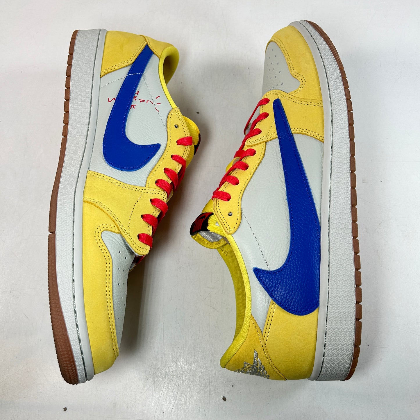 DZ4137 700 Jordan 1 Retro Low OG SP Travis Scott Canary (Women's) [USED] - 15.5 W (VNDS)