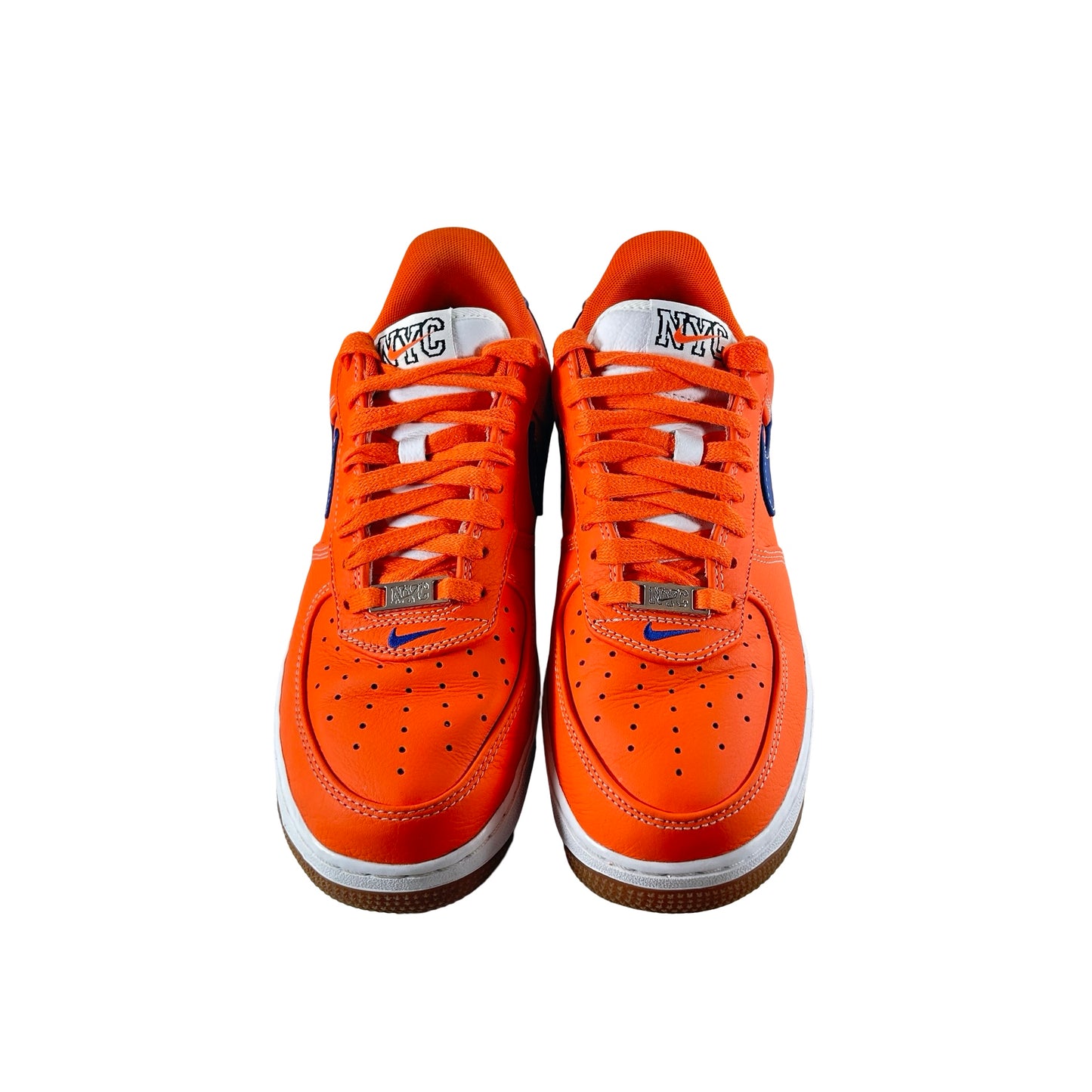 IV2705 819 Nike Air Force 1 Low Retro Premium NYC Knicks [USED] - 9 M (Used3)