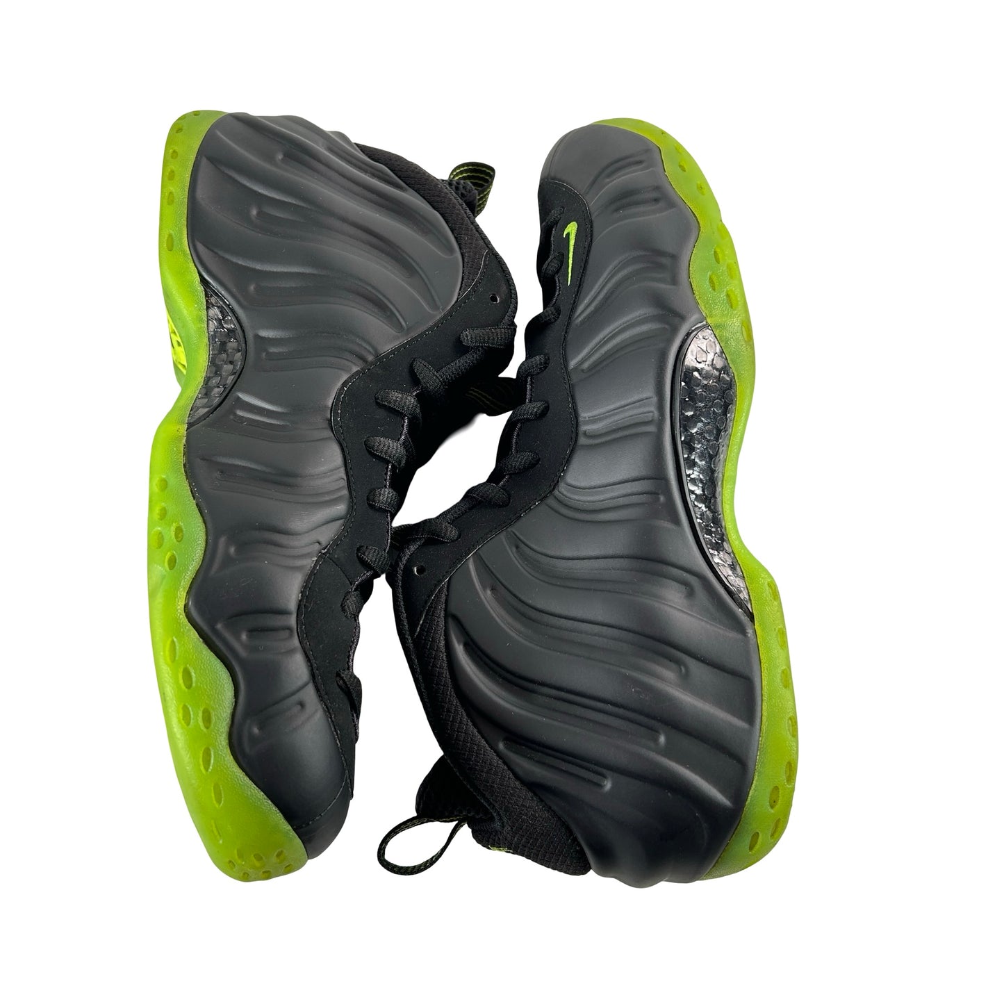 HF2902 001 Nike Air Foamposite One Black Volt [USED] - 11 M (Used) (No Box)
