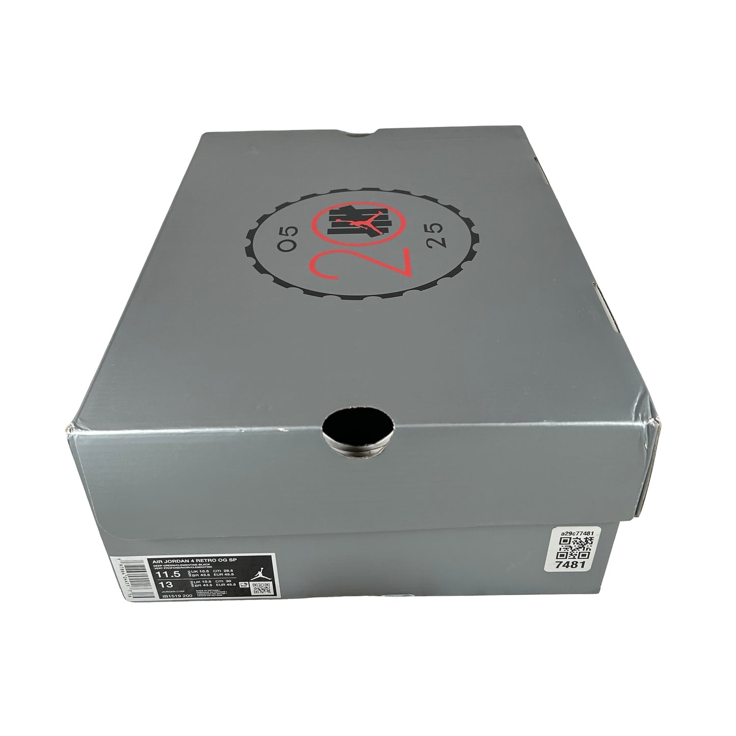 IB1519 200 Jordan 4 Retro OG SP Undefeated (2025) [USED] - 11.5 M (Used)