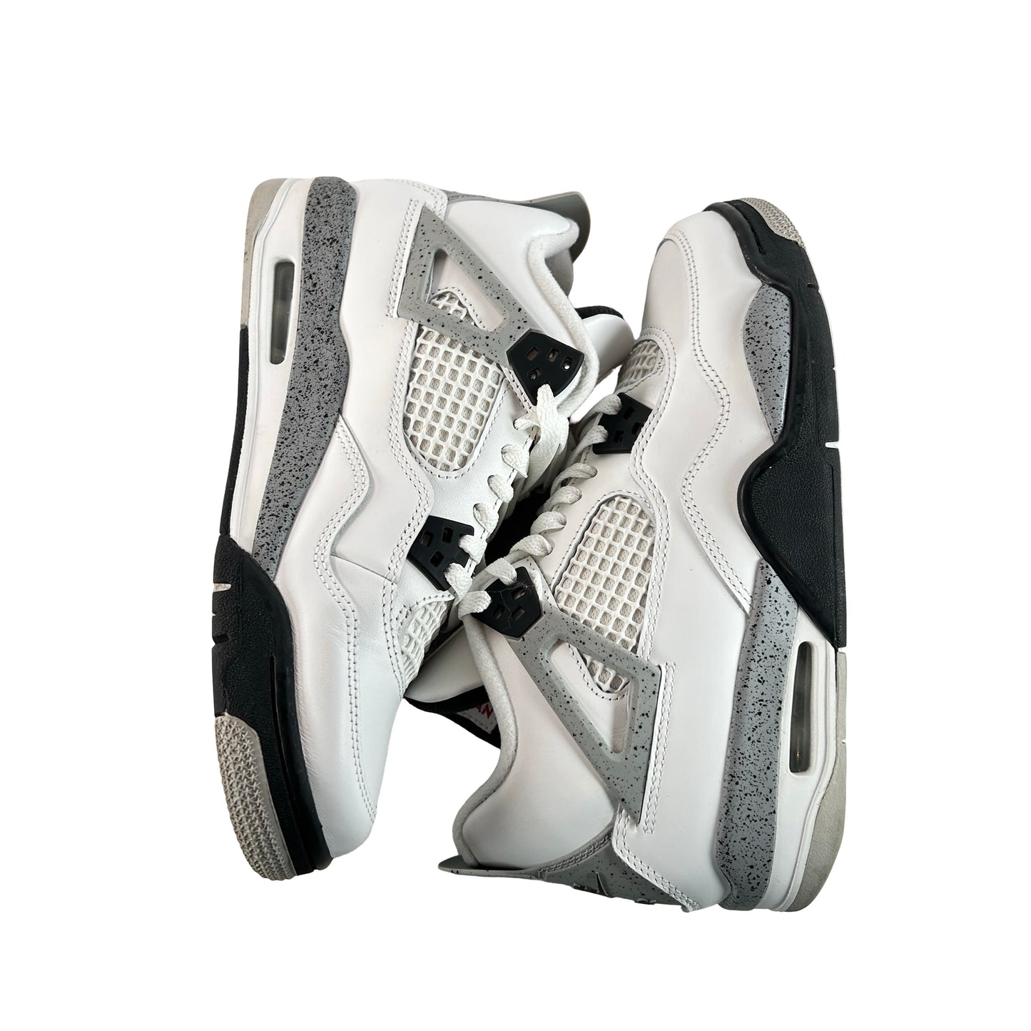 IB4171 100 Jordan 4 Retro White Cement (2025) (GS) [USED] - 7 Y (Used8)