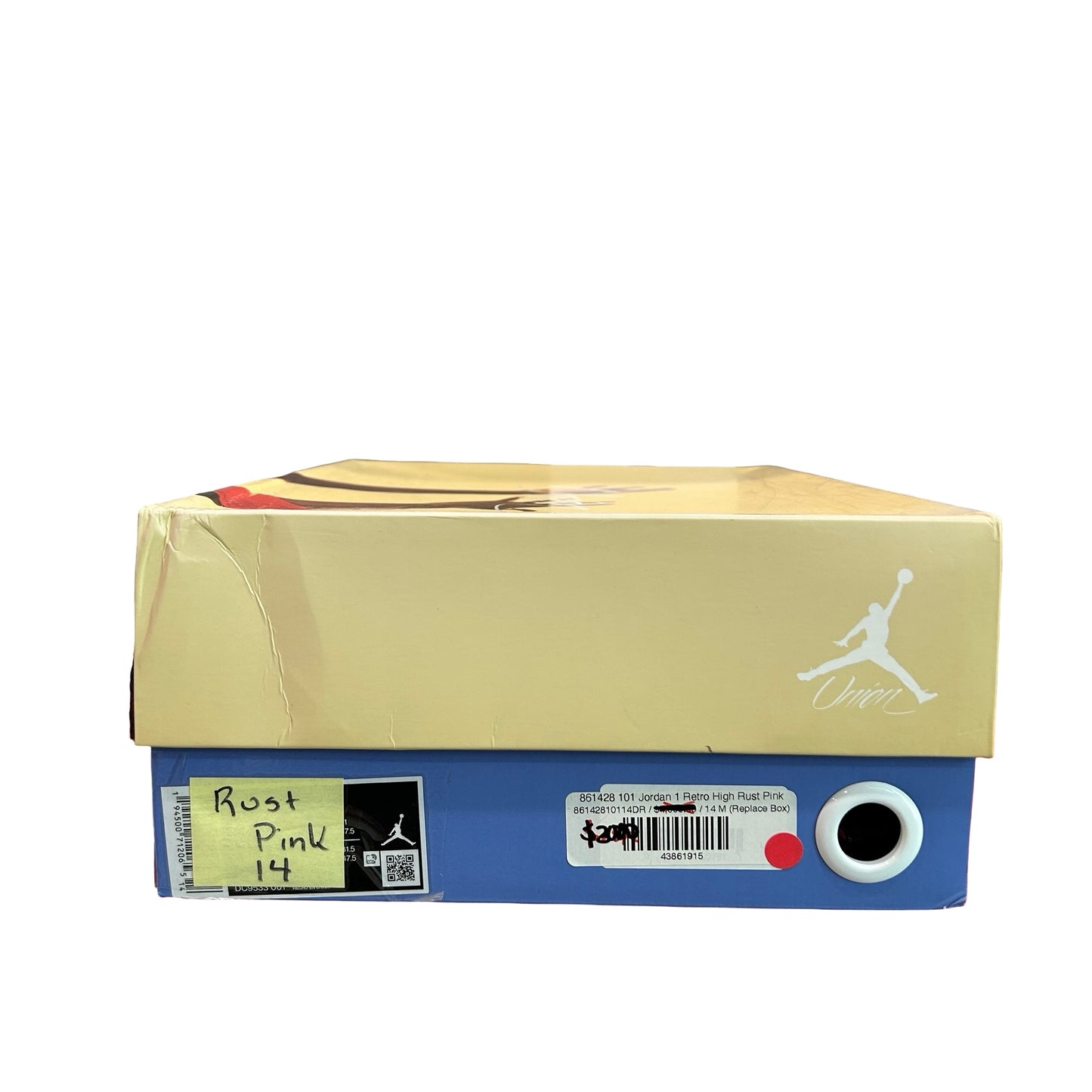 861428 101 Jordan 1 Retro High Rust Pink