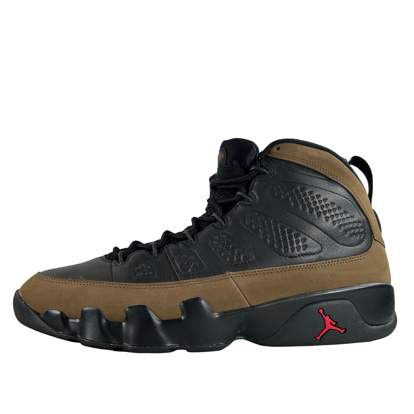 HV4794 030 Air Jordan 9 Retro Olive (2024) [USED] - 11.5 M (Used10)