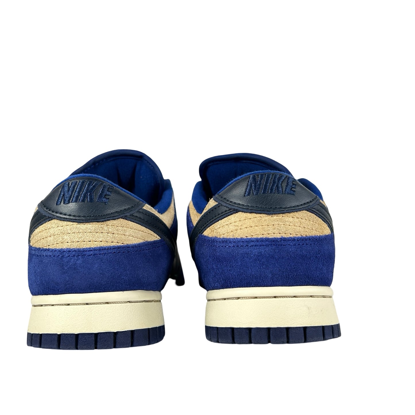 DV7411 400 Nike Dunk Low LX Blue Suede (Women's) [USED] - 8.5 W (Used) (No Box)