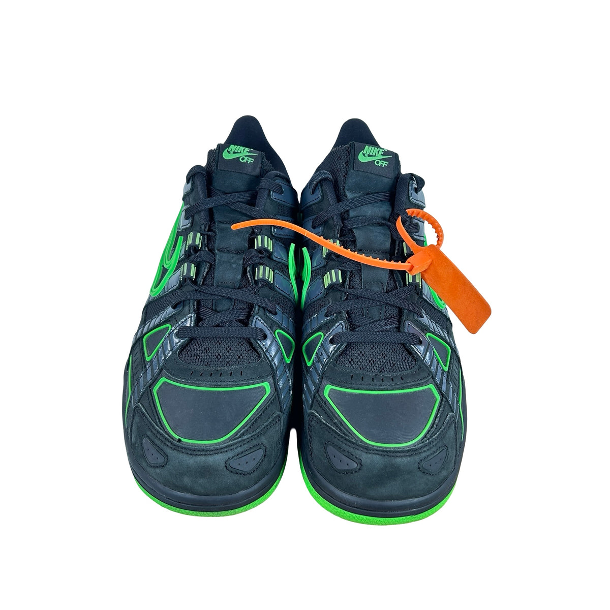 CU6015 001 Nike Air Rubber Dunk Off-White Green Strike [USED] - 12 M (Used5)