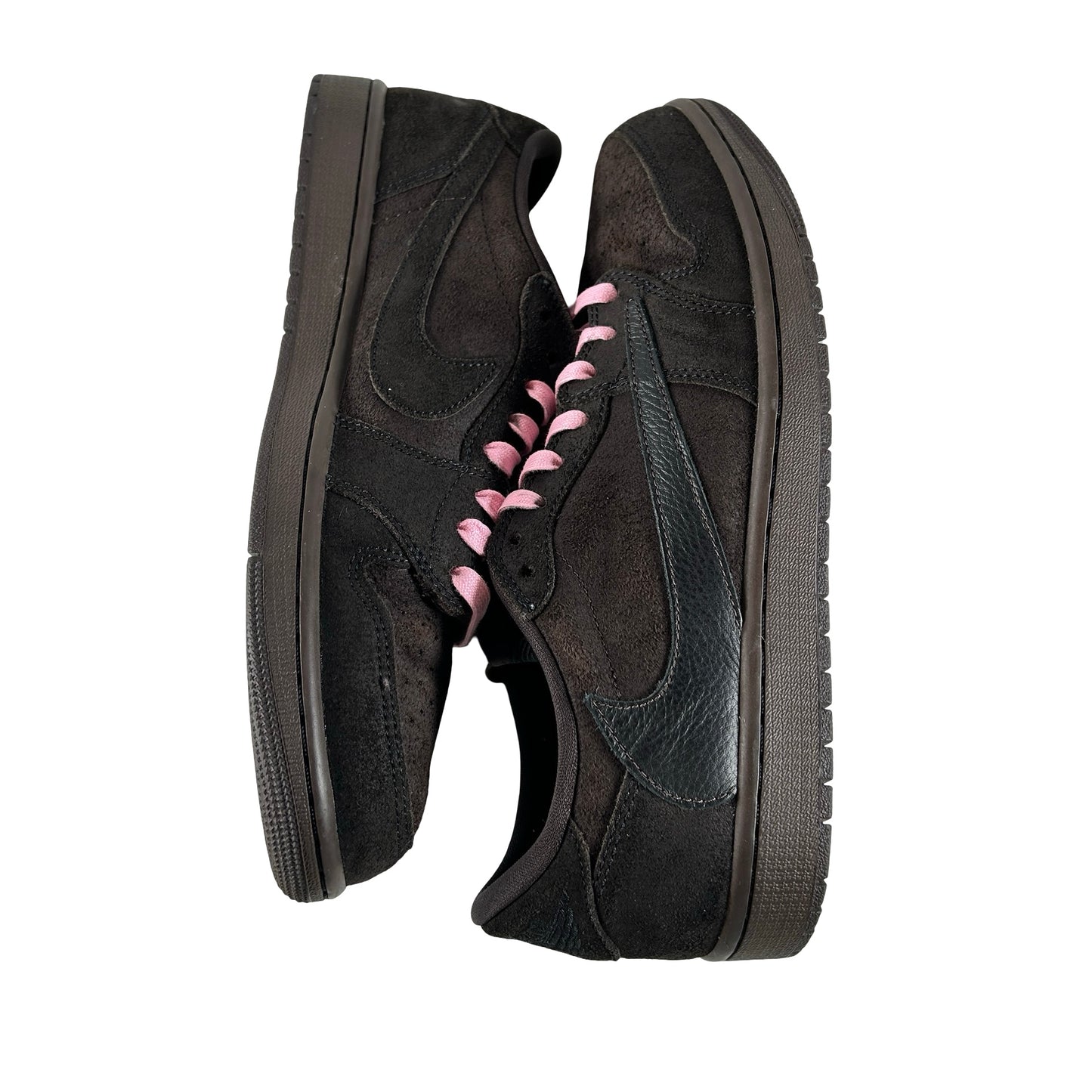 DM7866 202 Jordan 1 Retro Low OG SP Travis Scott Velvet Brown [USED] - 11 M (Used4)