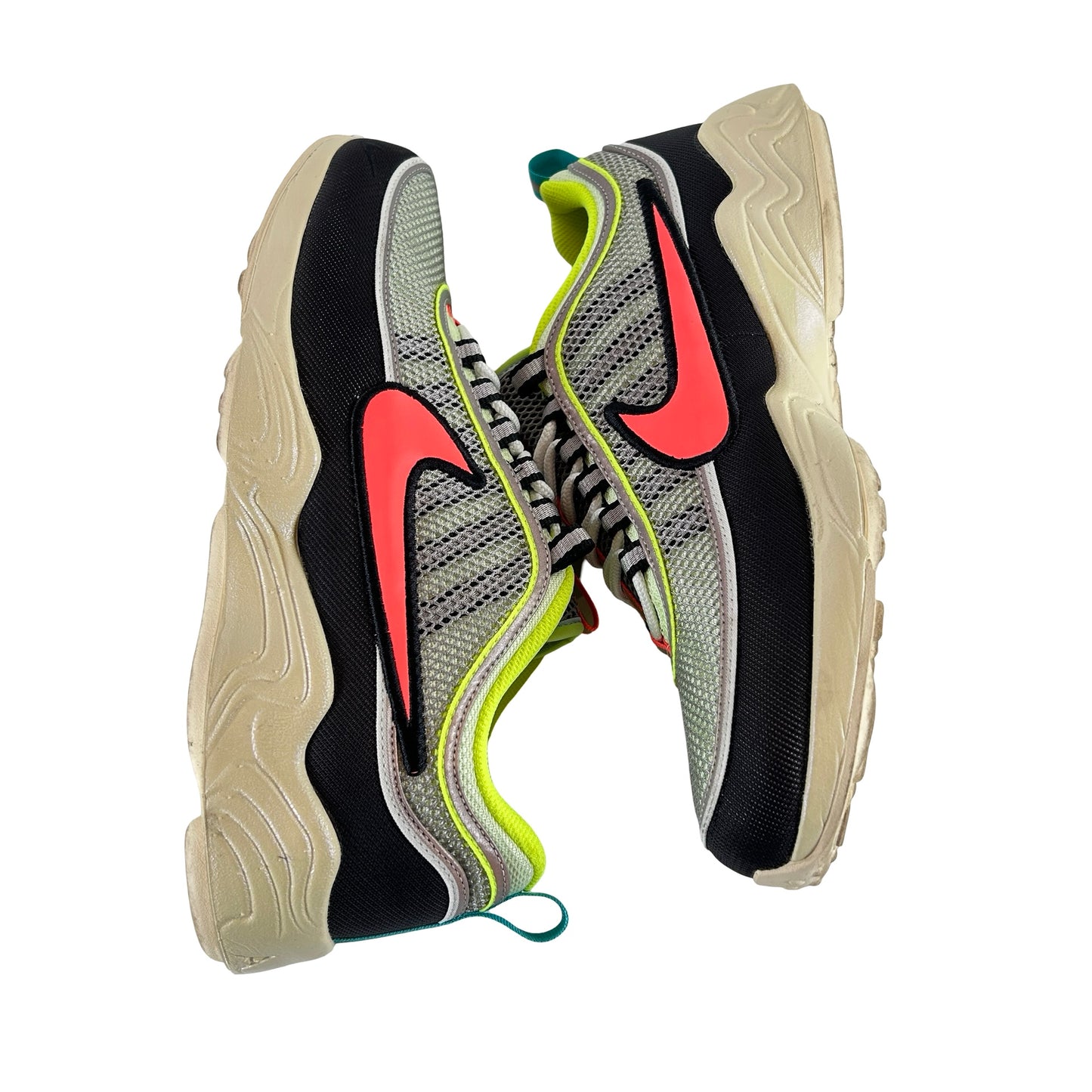 II1237 701 Nike Air Zoom Spiridon Barely Volt Hot Punch [USED] - 11 M (Used)