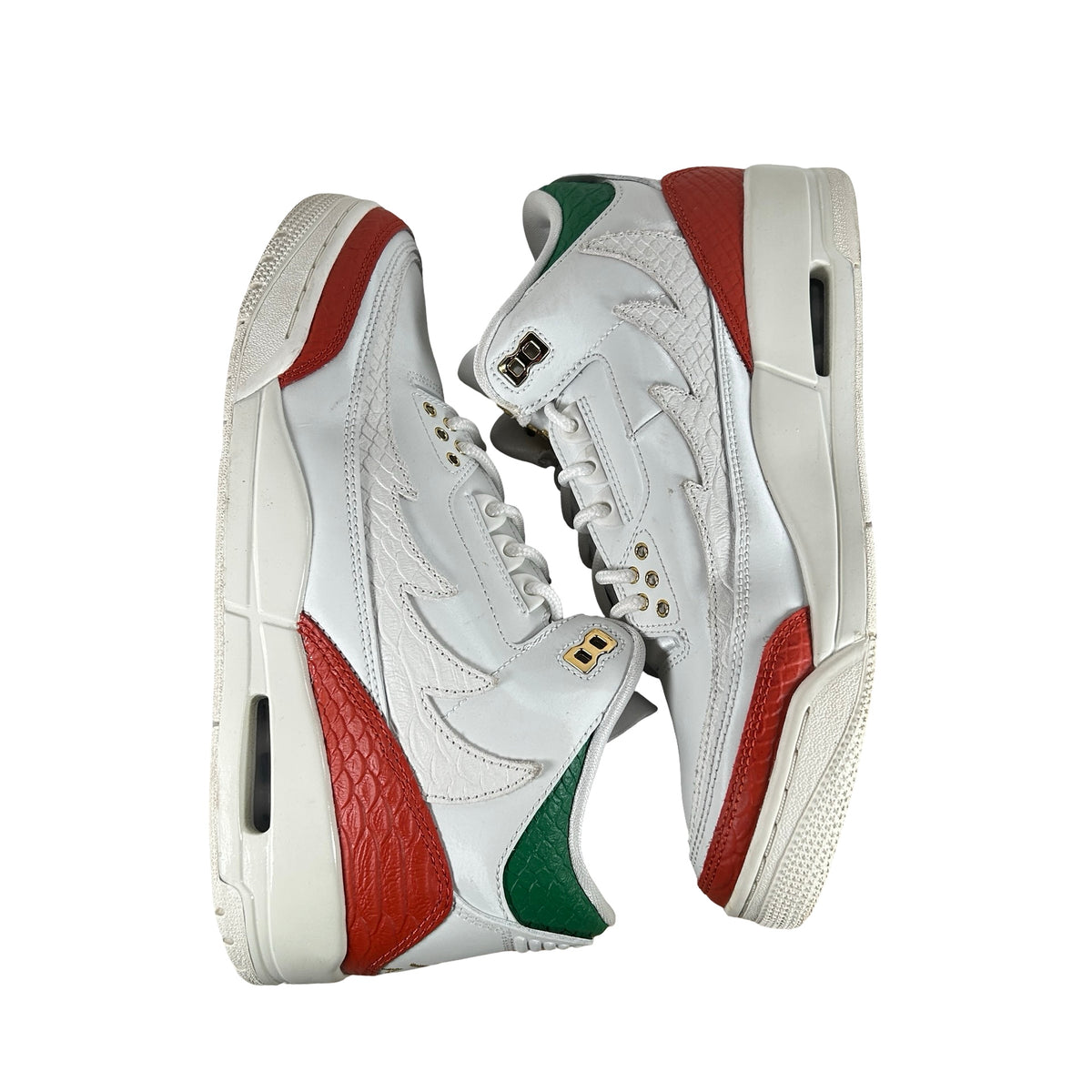 IO1752 100 Jordan 3 Retro El Vuelo Summit White [USED] - 8.5 M (Used) (No Box)