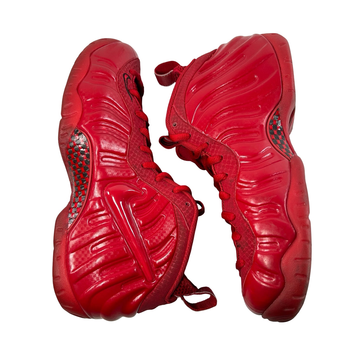 624041 603 Nike Air Foamposite Pro Red October [USED] - 8.5 M (Used) (No Box)