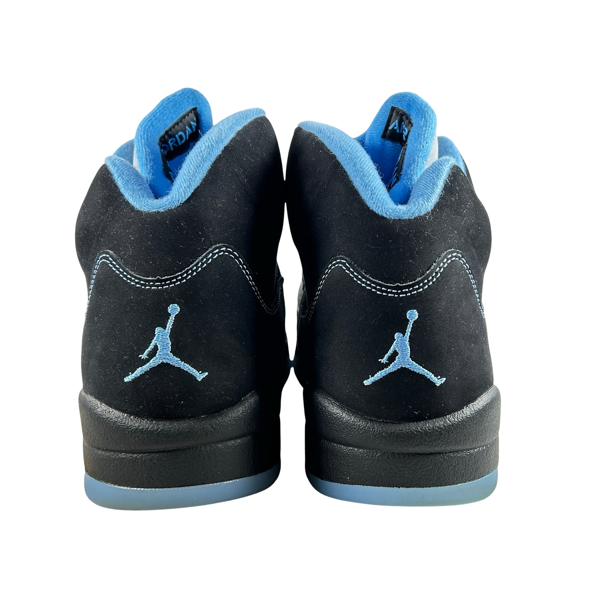 DD0587 008 Jordan 5 Retro Black University Blue (2026) [USED] - 12 M (Used5)