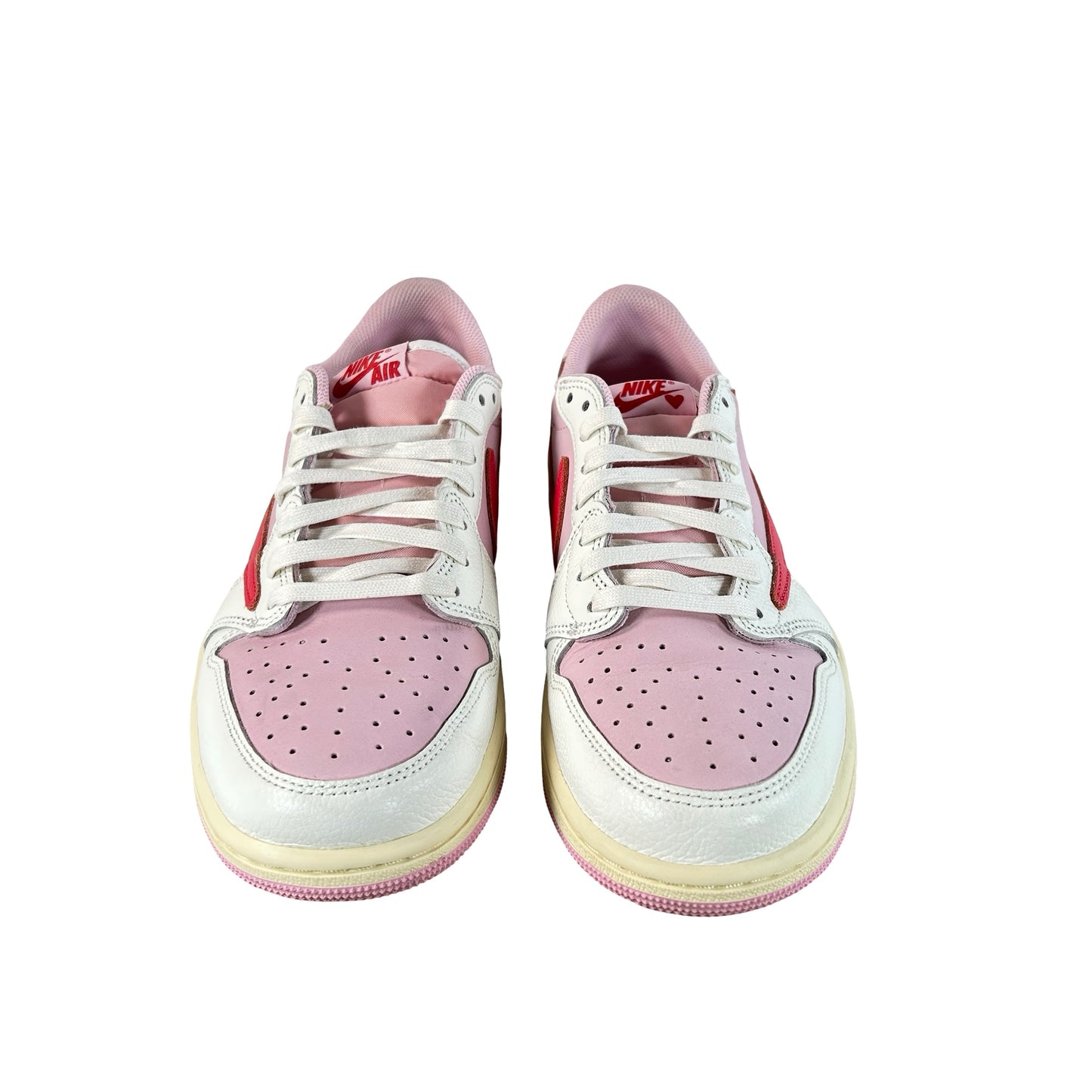 IQ7604 101 Jordan 1 Retro Low OG SP Travis Scott Sail Tropical Pink [USED] - 9.5 M (Used5)