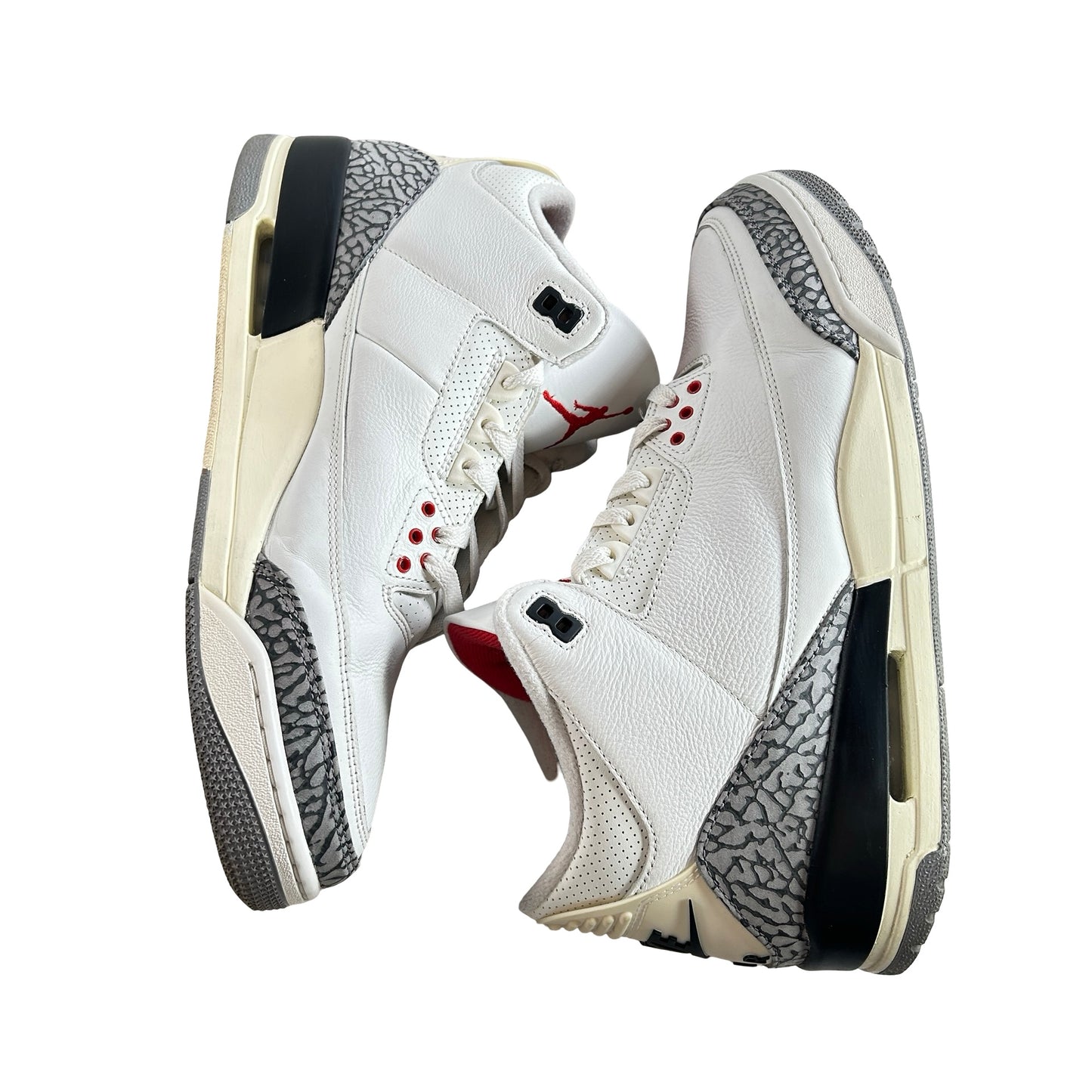 DN3707 100 Jordan 3 Retro White Cement Reimagined [USED] - 12.5 M (Used8)