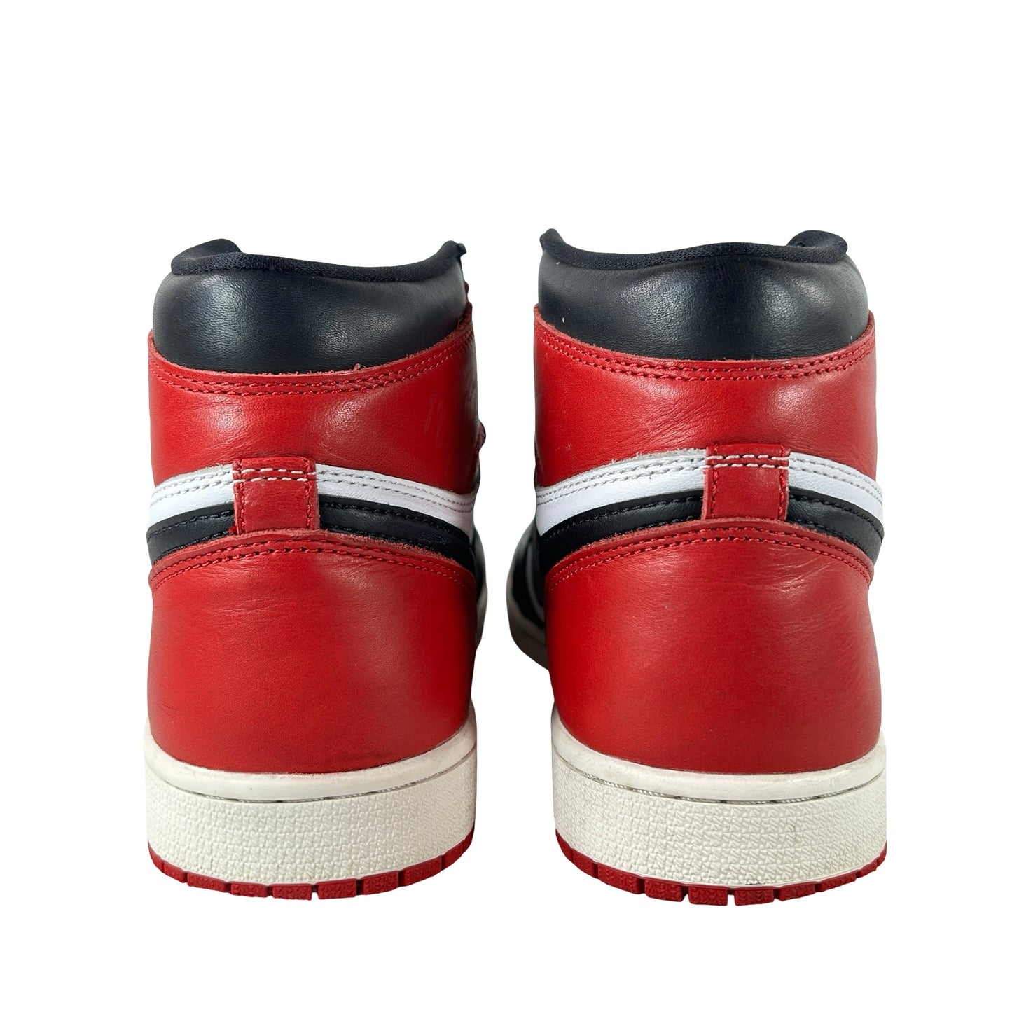 DZ5485 106 Air Jordan 1 High OG Black Toe Reimagined [USED] - 8.5 M (Used4)