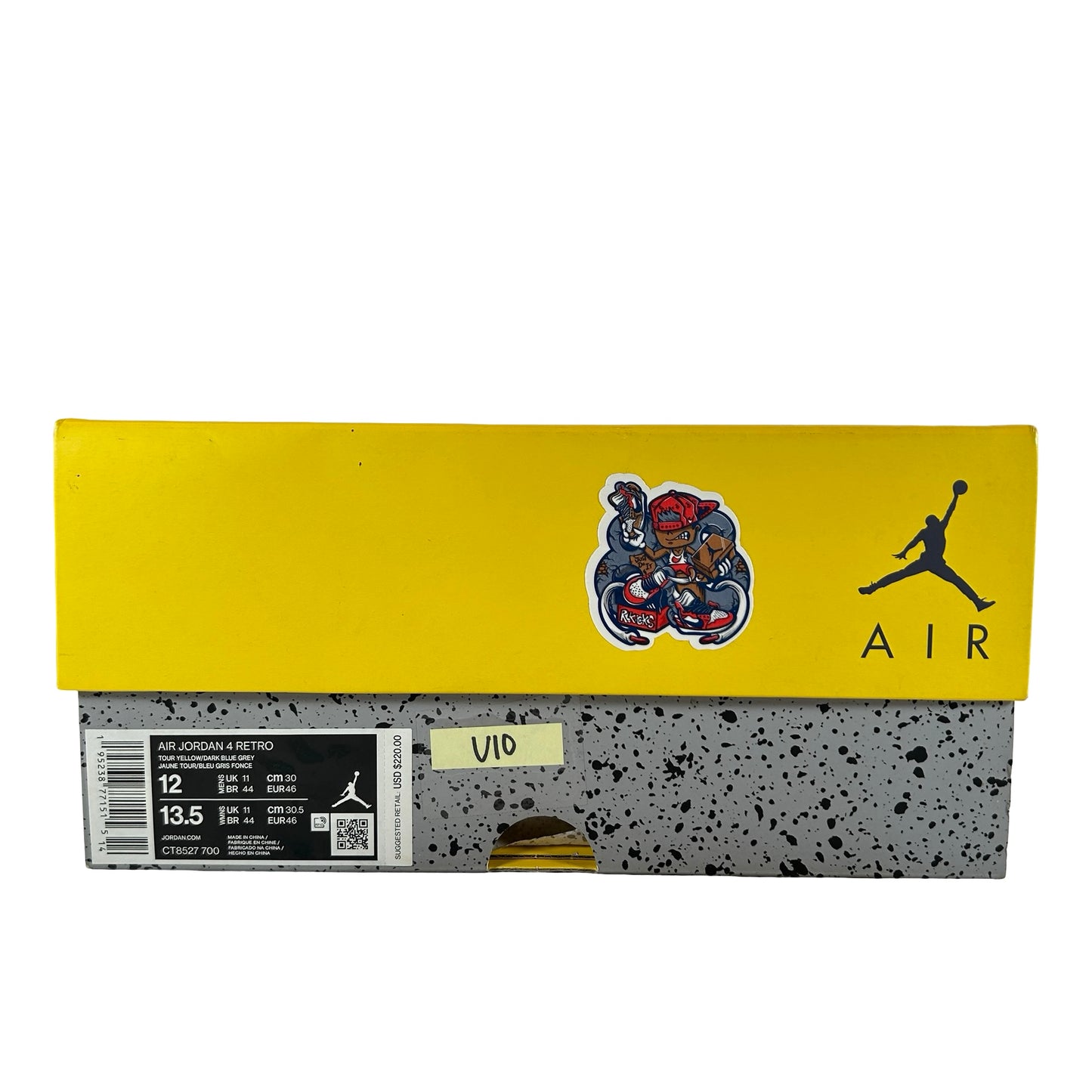 CT8527 700 Jordan 4 Retro Lightning (2021) [USED] - 12 M (Used10)