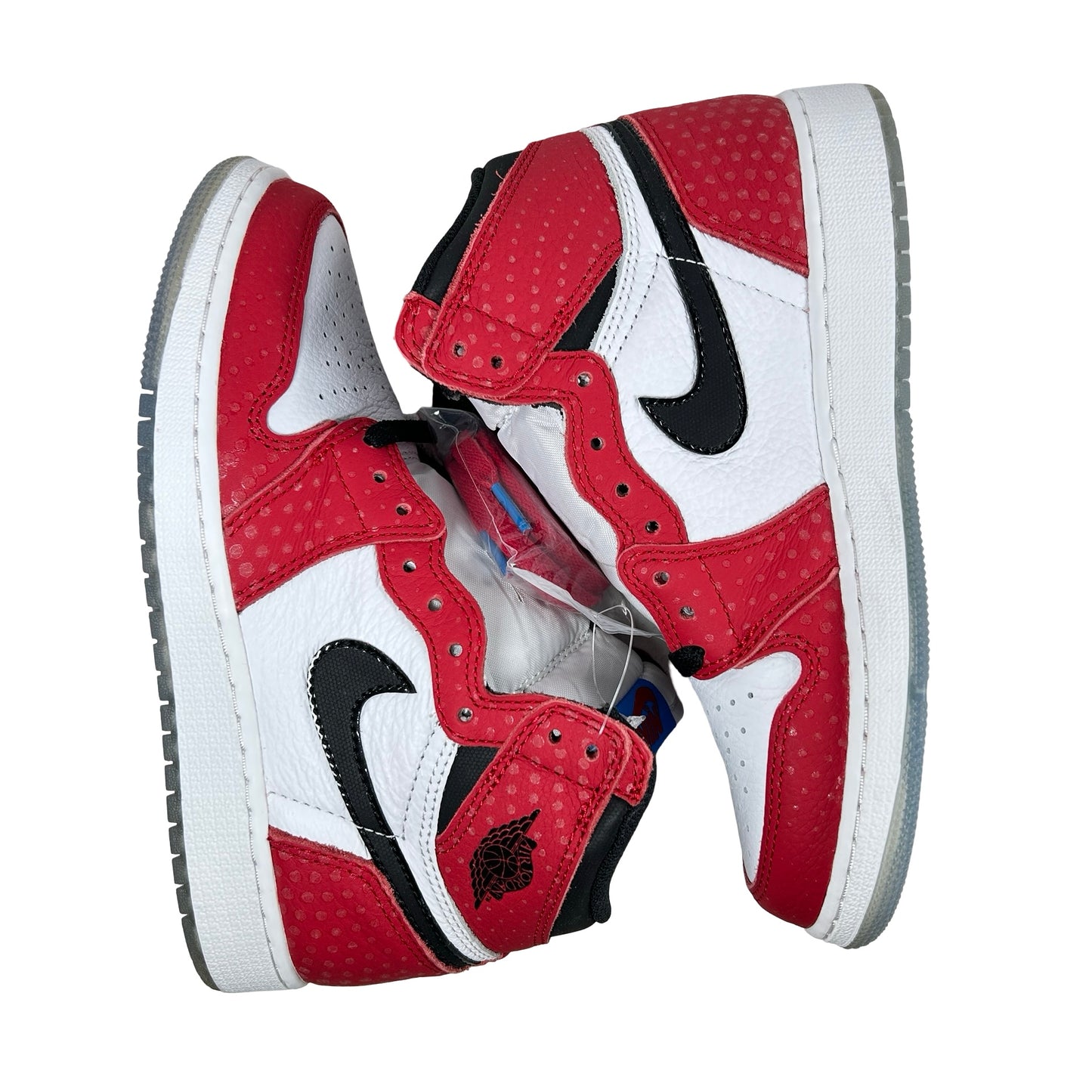575441 602 Jordan 1 Retro High Spider-Man Origin Story (GS) [CONDITIONAL] - 5 Y (Yellowing Sole)
