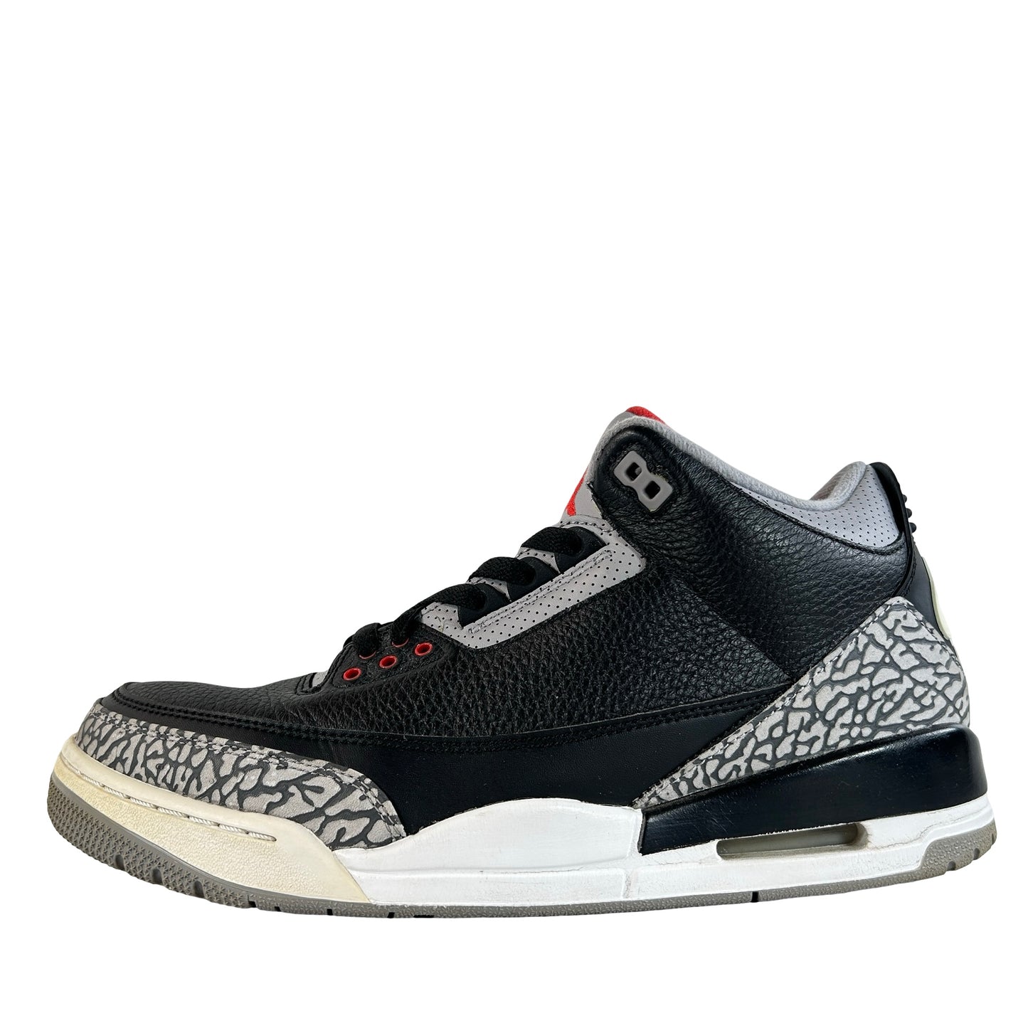 854262 001 Jordan 3 Retro Black Cement (2018) [USED] - 10.5 M (Used) (Replace Box)