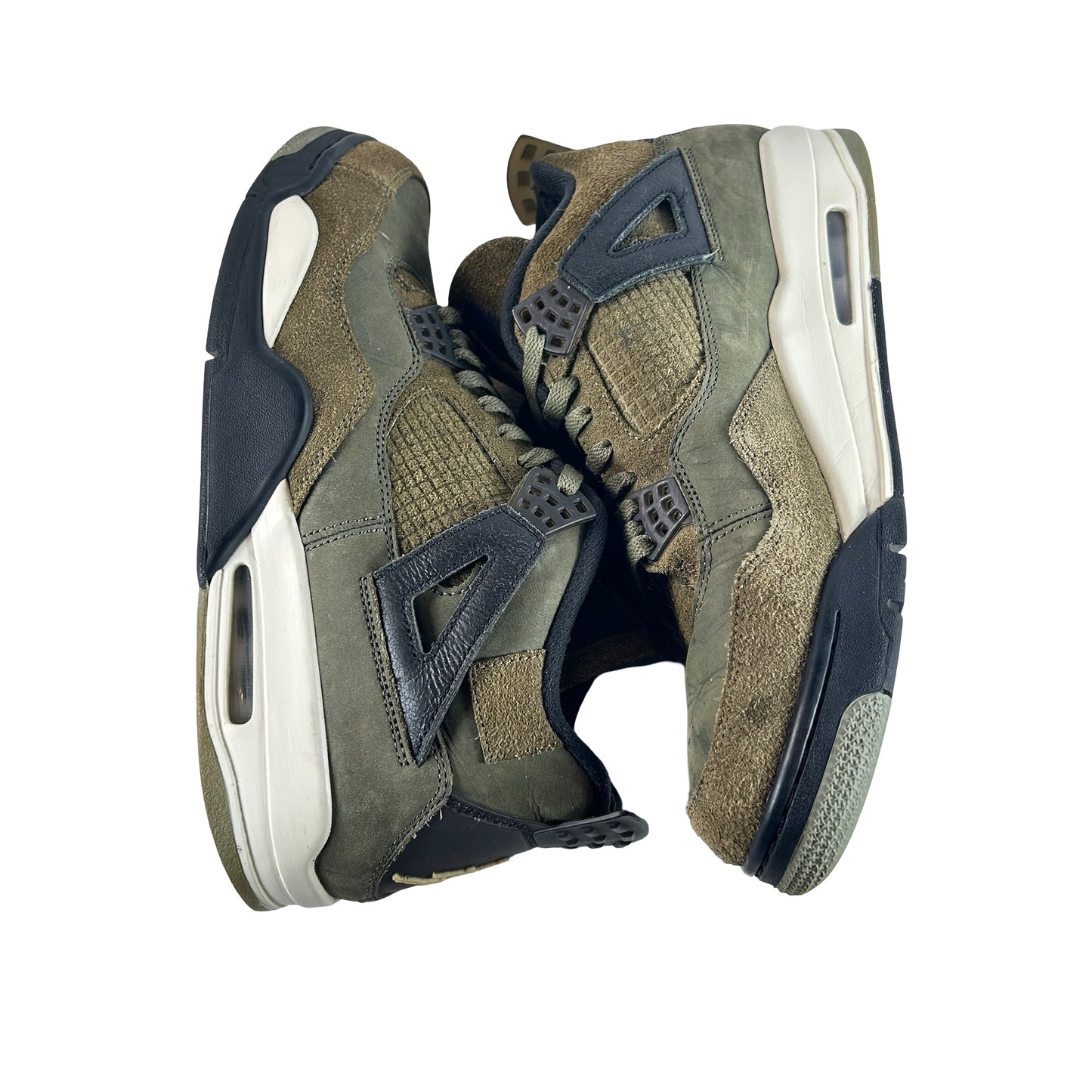 FB9927 200 Air Jordan 4 Craft Medium Olive [USED] - 12 M (Used9)